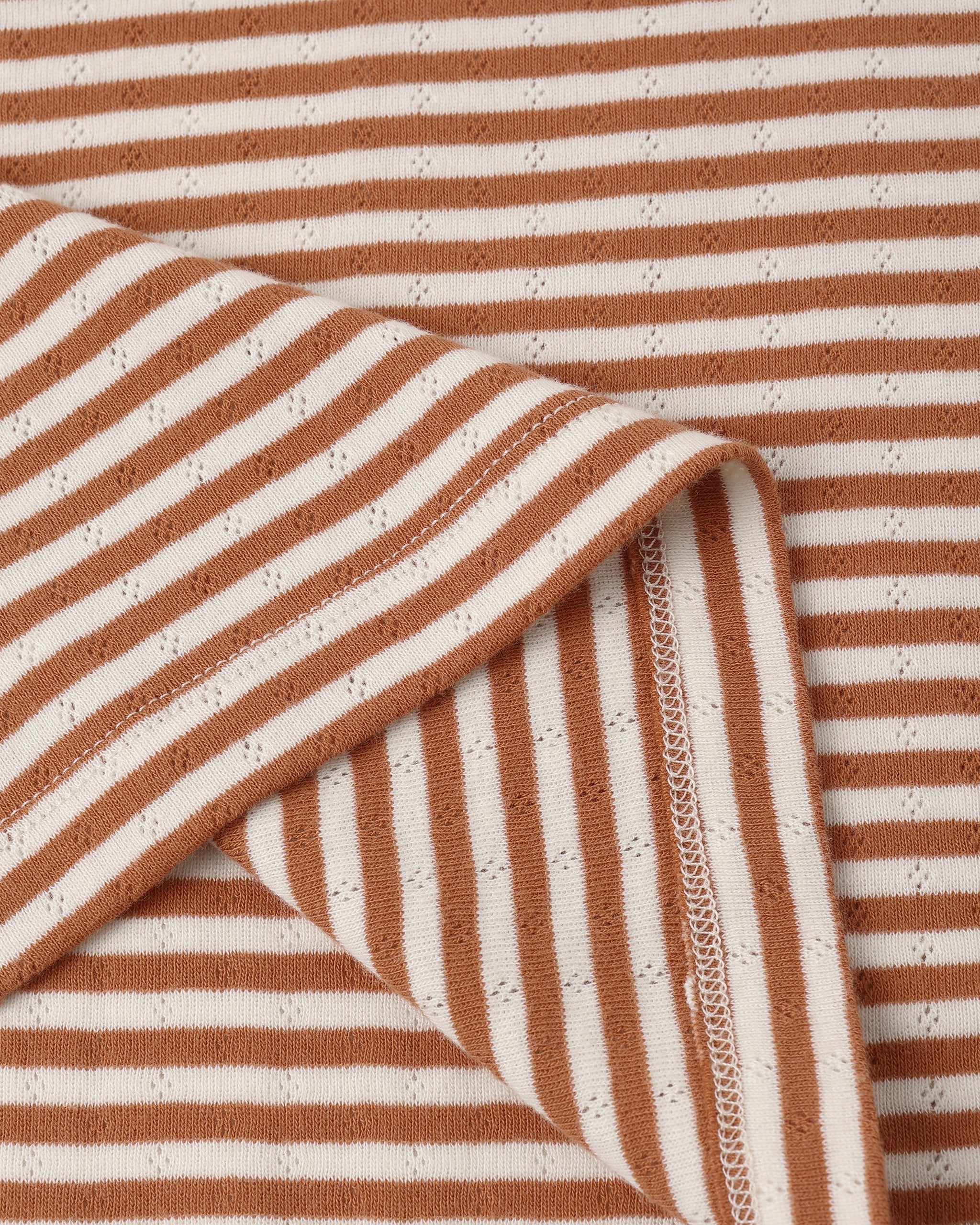 Teen Pointelle Tee Poppy Stripe - Rylee + Cru | Kids Clothes | Trendy Baby Clothes | Modern Infant Outfits |