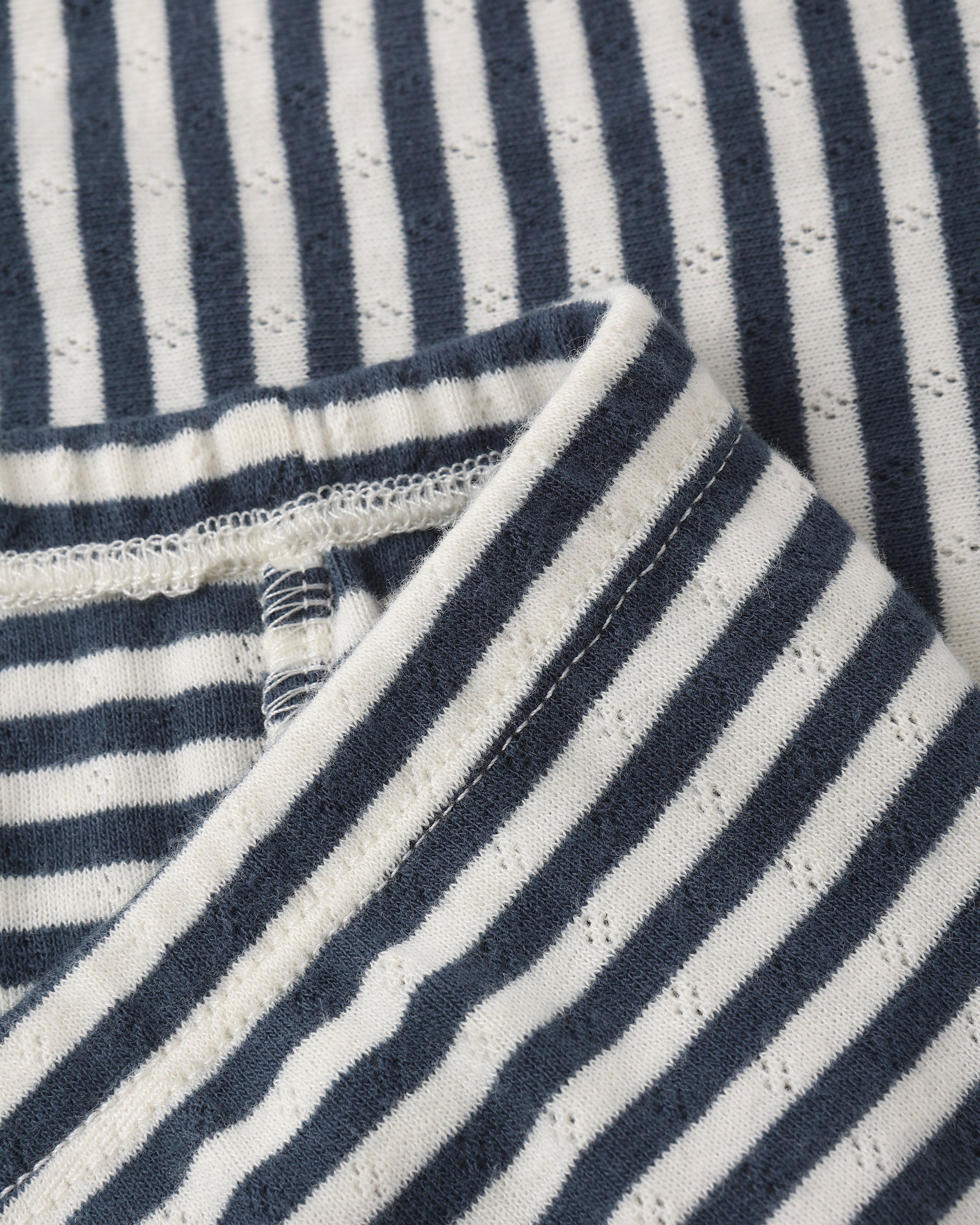 Teen Pointelle Shorts Navy Stripe - Rylee + Cru | Kids Clothes | Trendy Baby Clothes | Modern Infant Outfits |