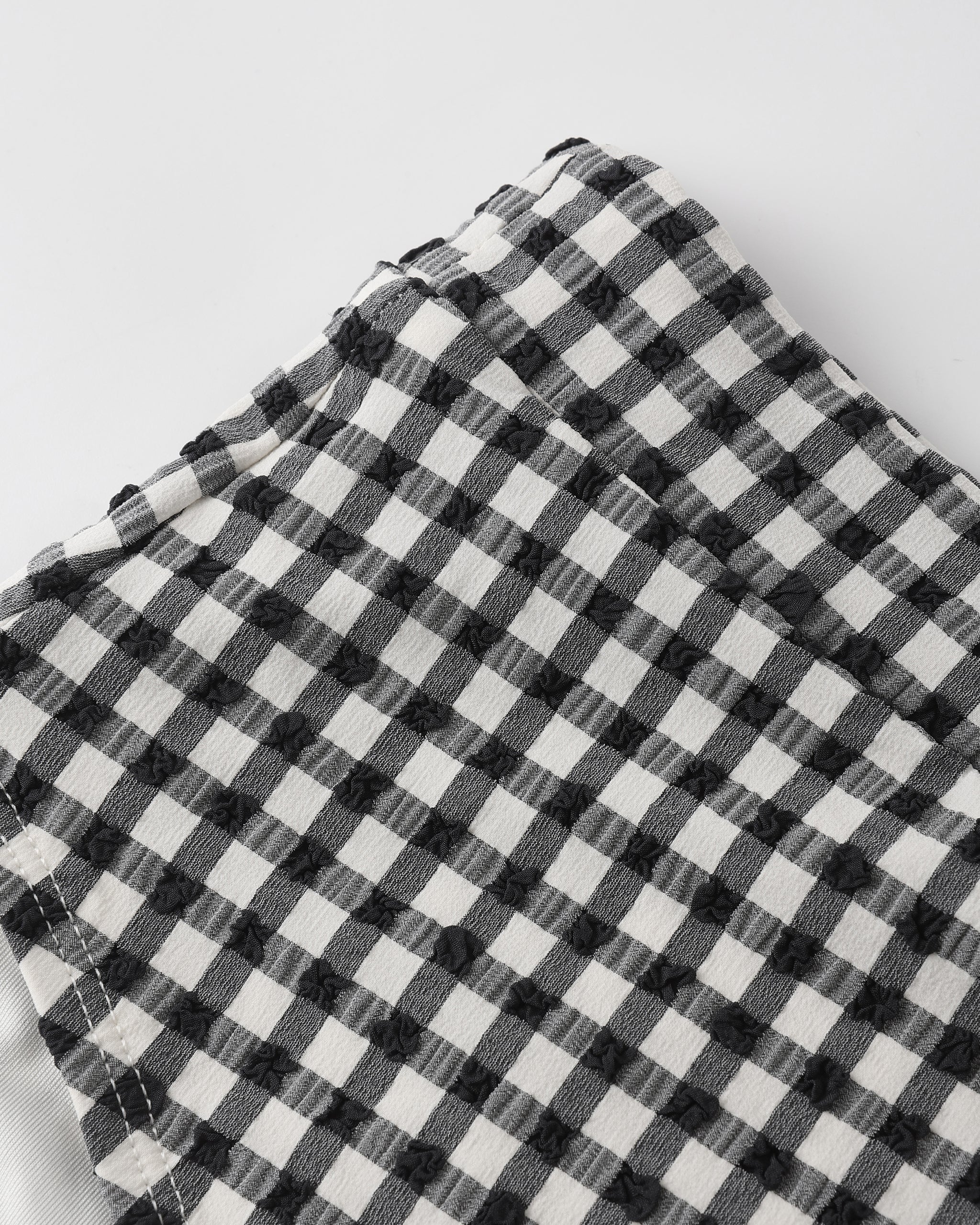 Women's Banded High Cut Bikini Bottom Black Gingham - Rylee + Cru | Kids Clothes | Trendy Baby Clothes | Modern Infant Outfits |