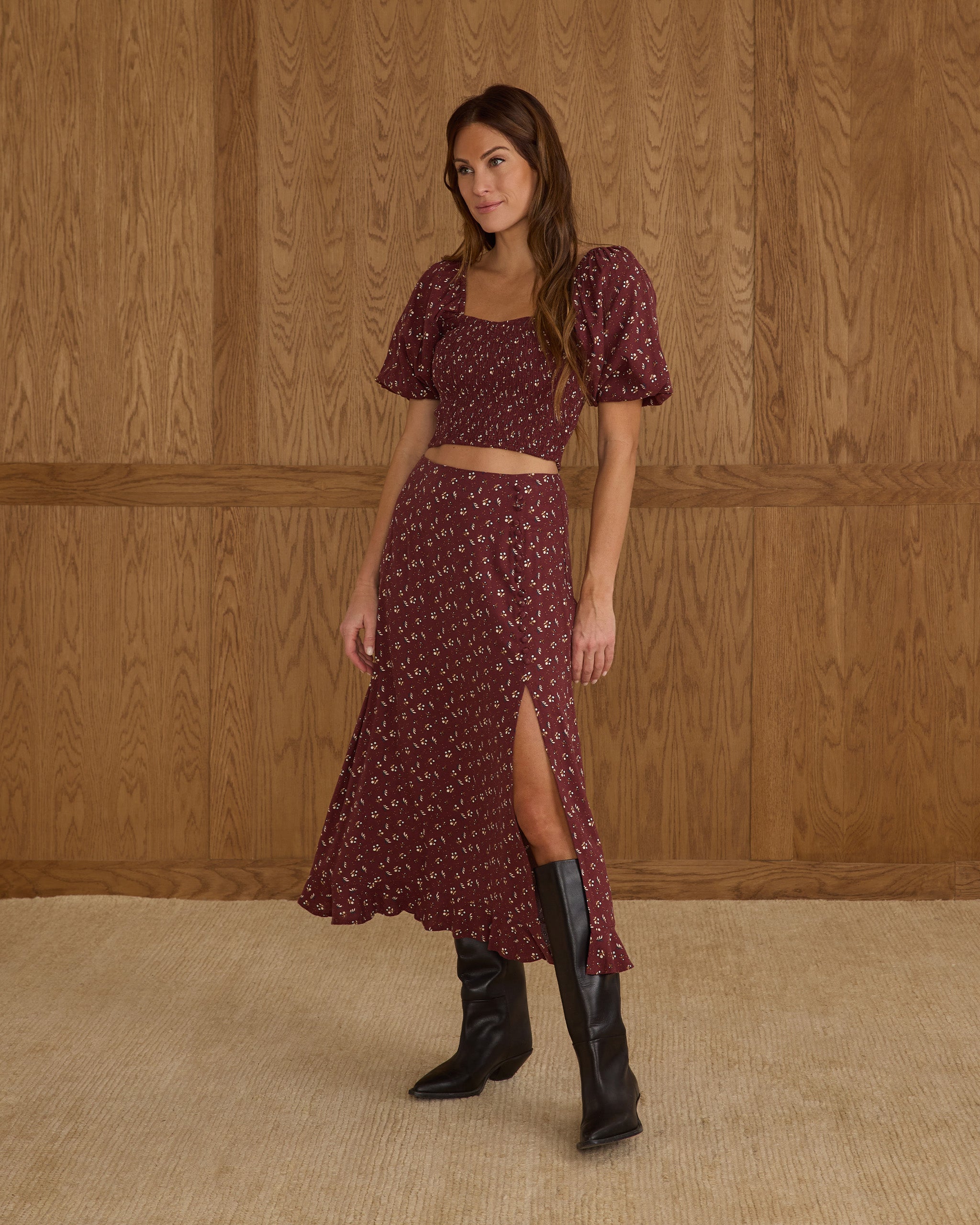 Trixie Top | Harvest Berry