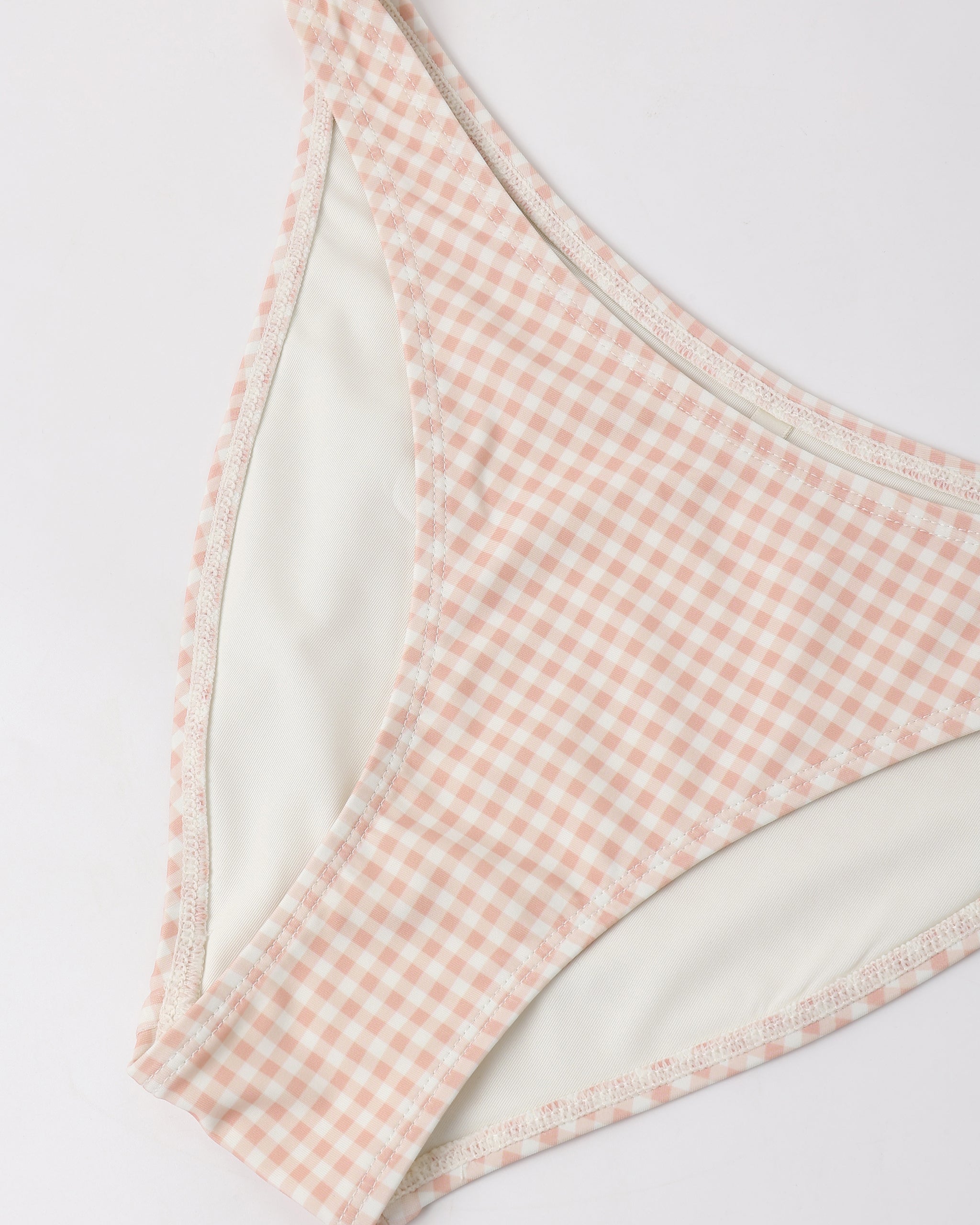 Women's Scoop Bikini Bottom Petal Gingham - Rylee + Cru | Kids Clothes | Trendy Baby Clothes | Modern Infant Outfits |