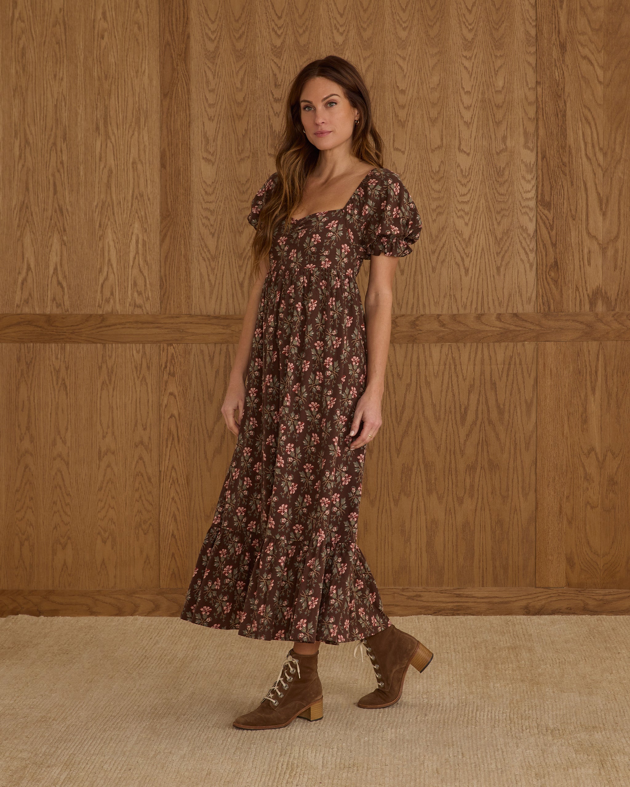 Chloe Dress | Winter Floral