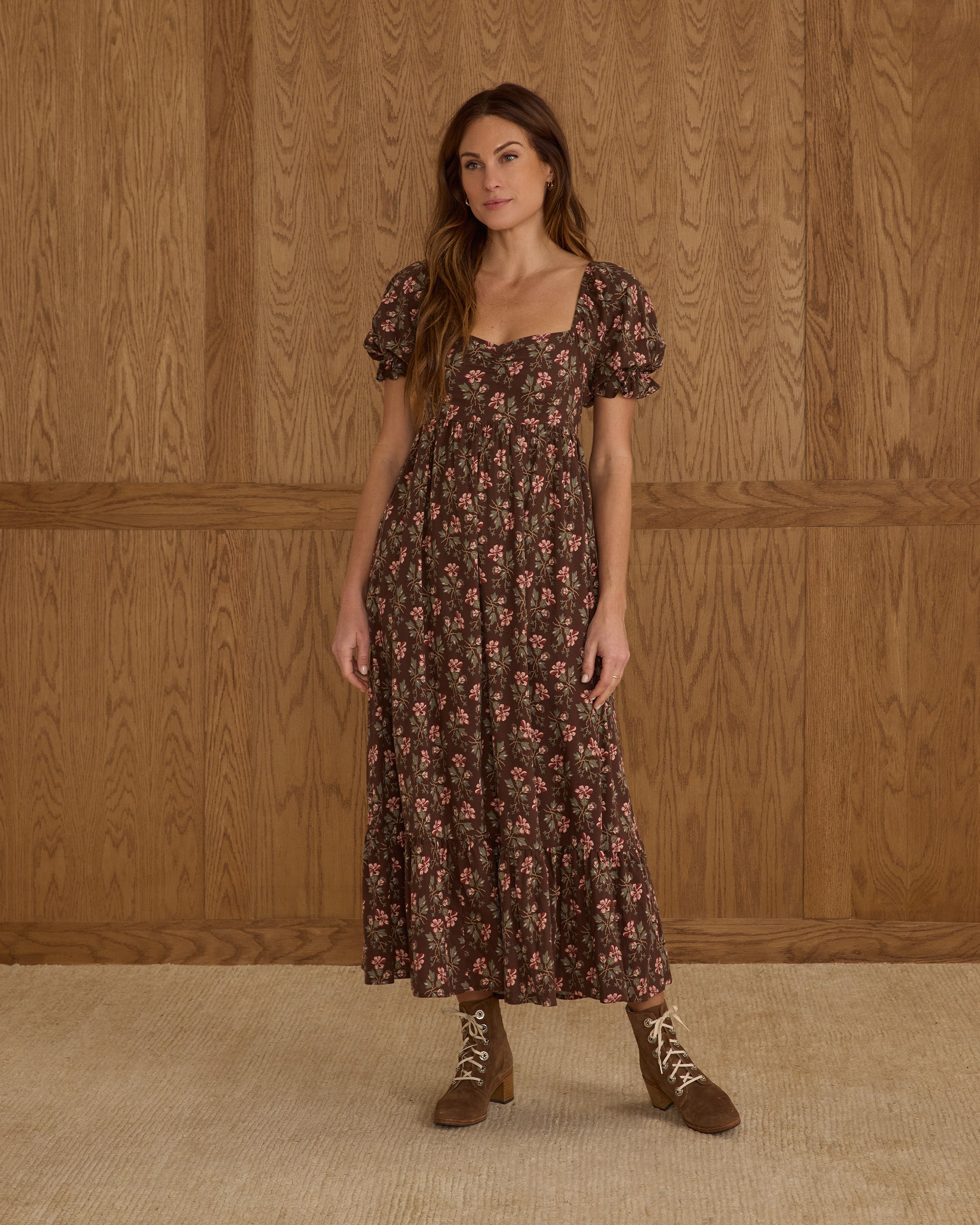 Chloe Dress | Winter Floral