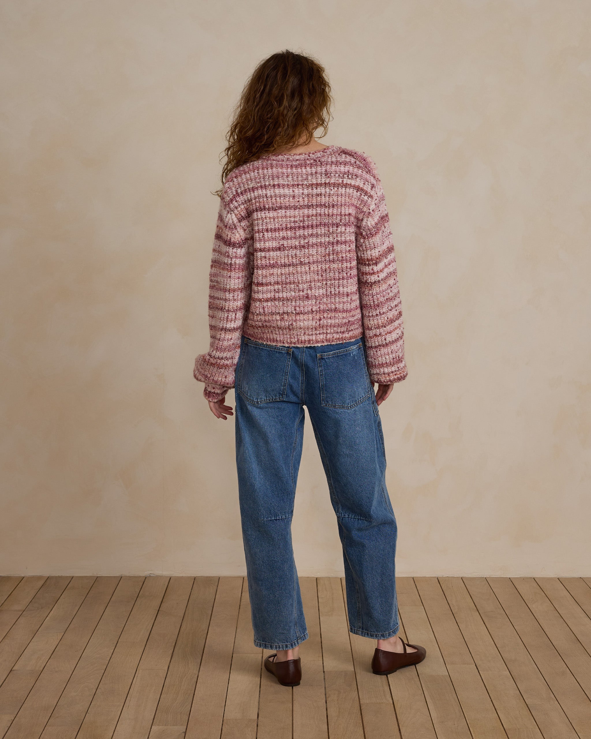 Cheyenne Cardigan | Pink Multi Stripe