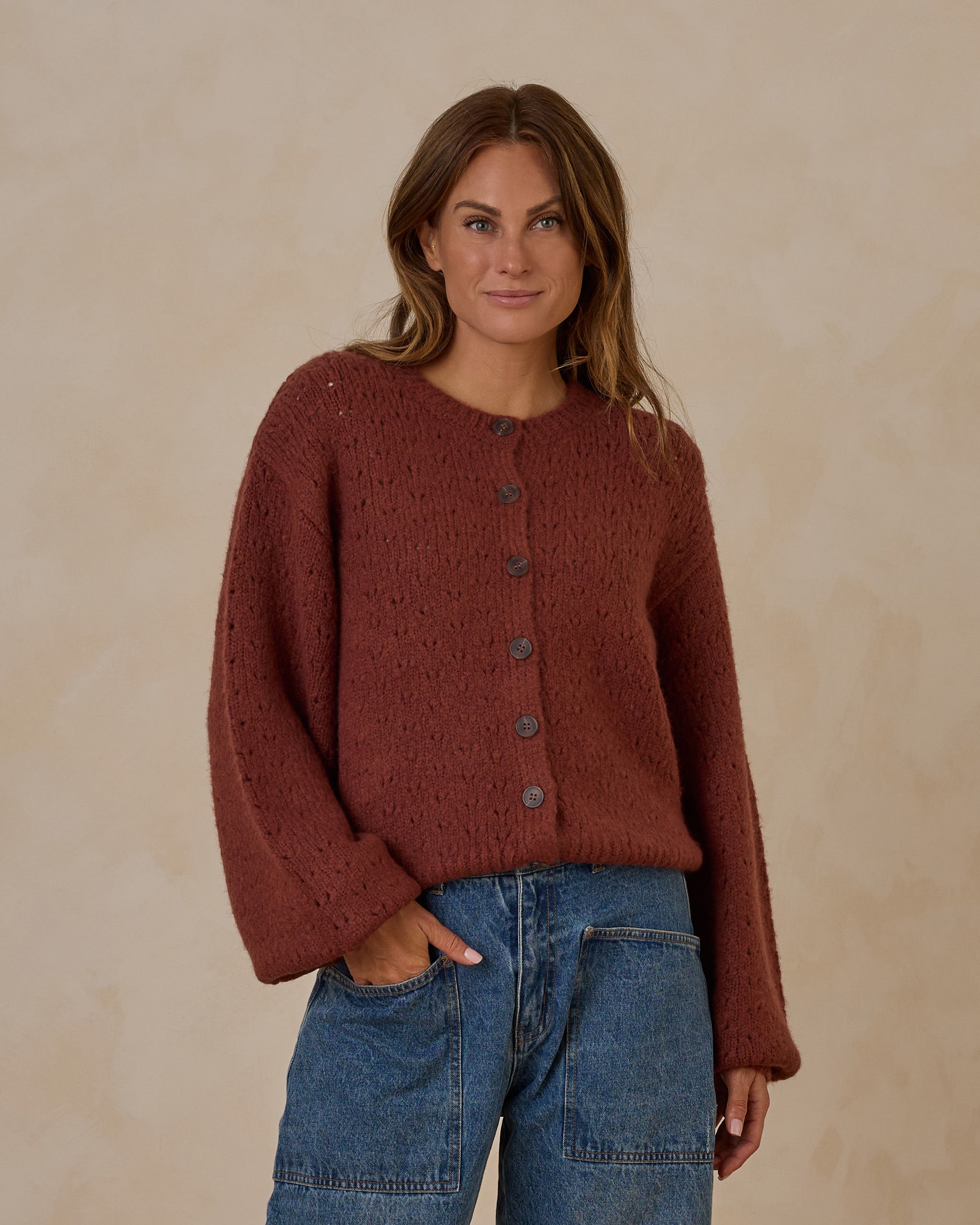 Cheyenne Cardigan | Brick