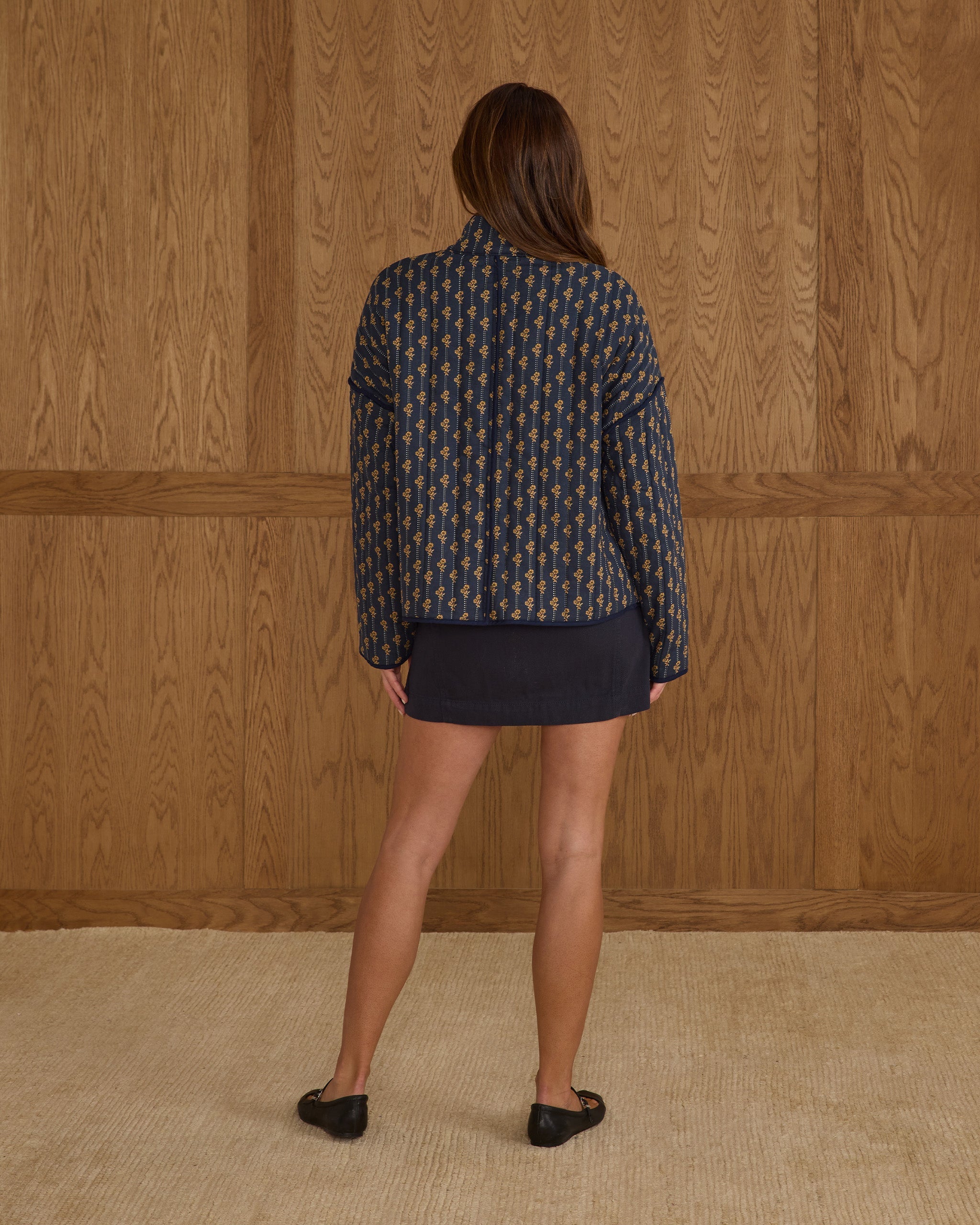 Quilted Jacket | Vintage Bloom