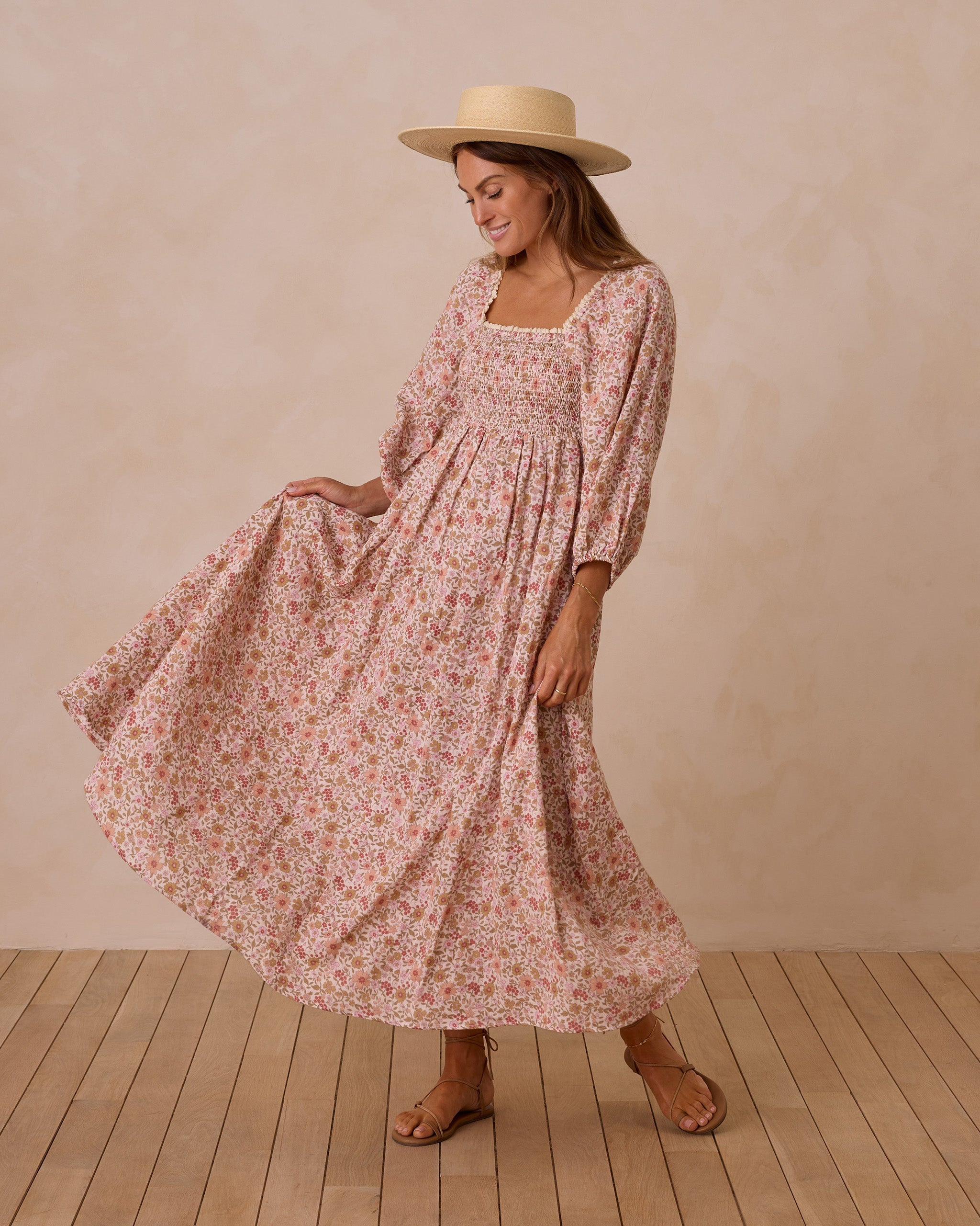 Della Dress | Pink Gardenia