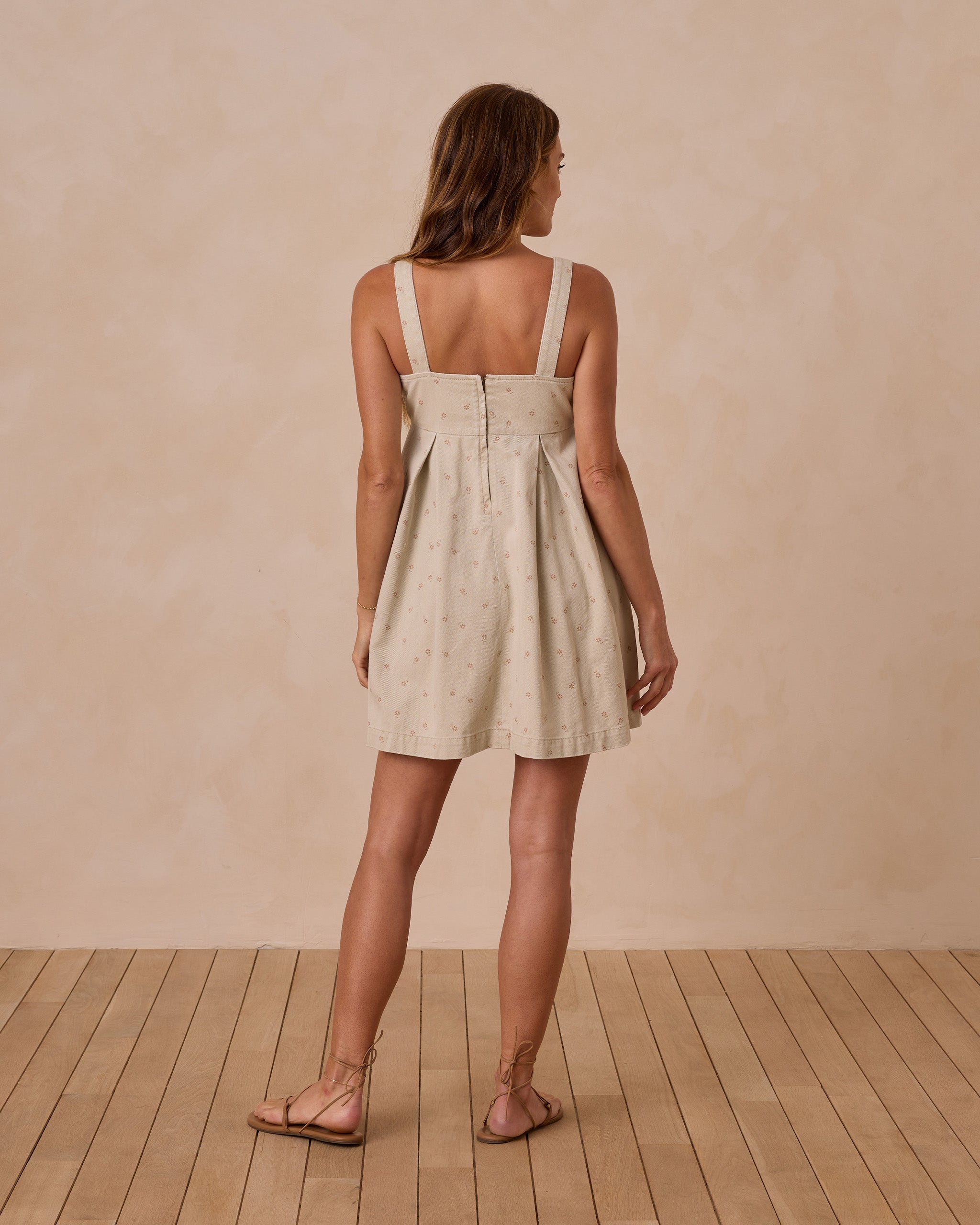 rylee and cru denim dress Sophie Dress Lightweight Denim Quincy Mae