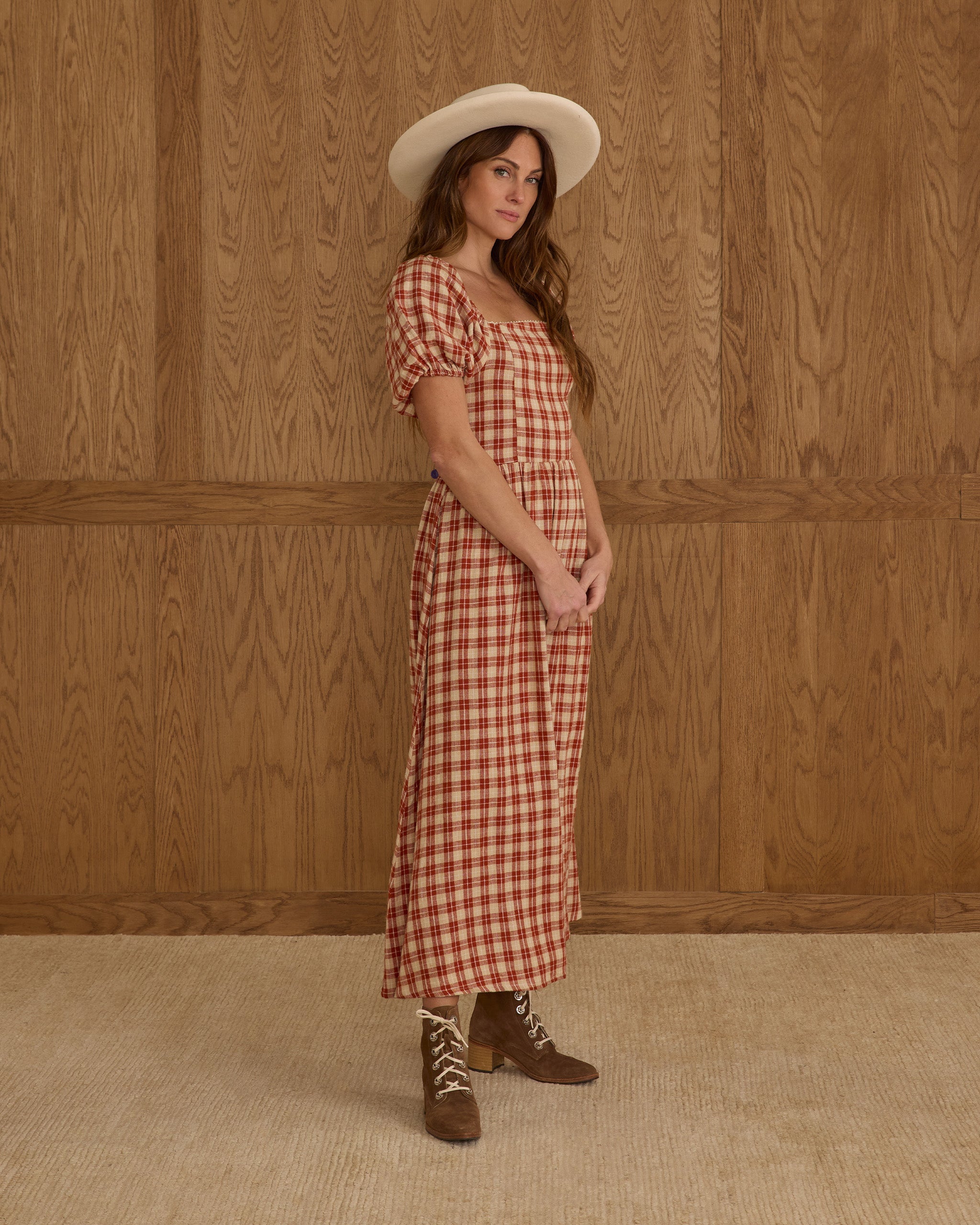 Chiara Dress | Red Plaid – Rylee + Cru Canada