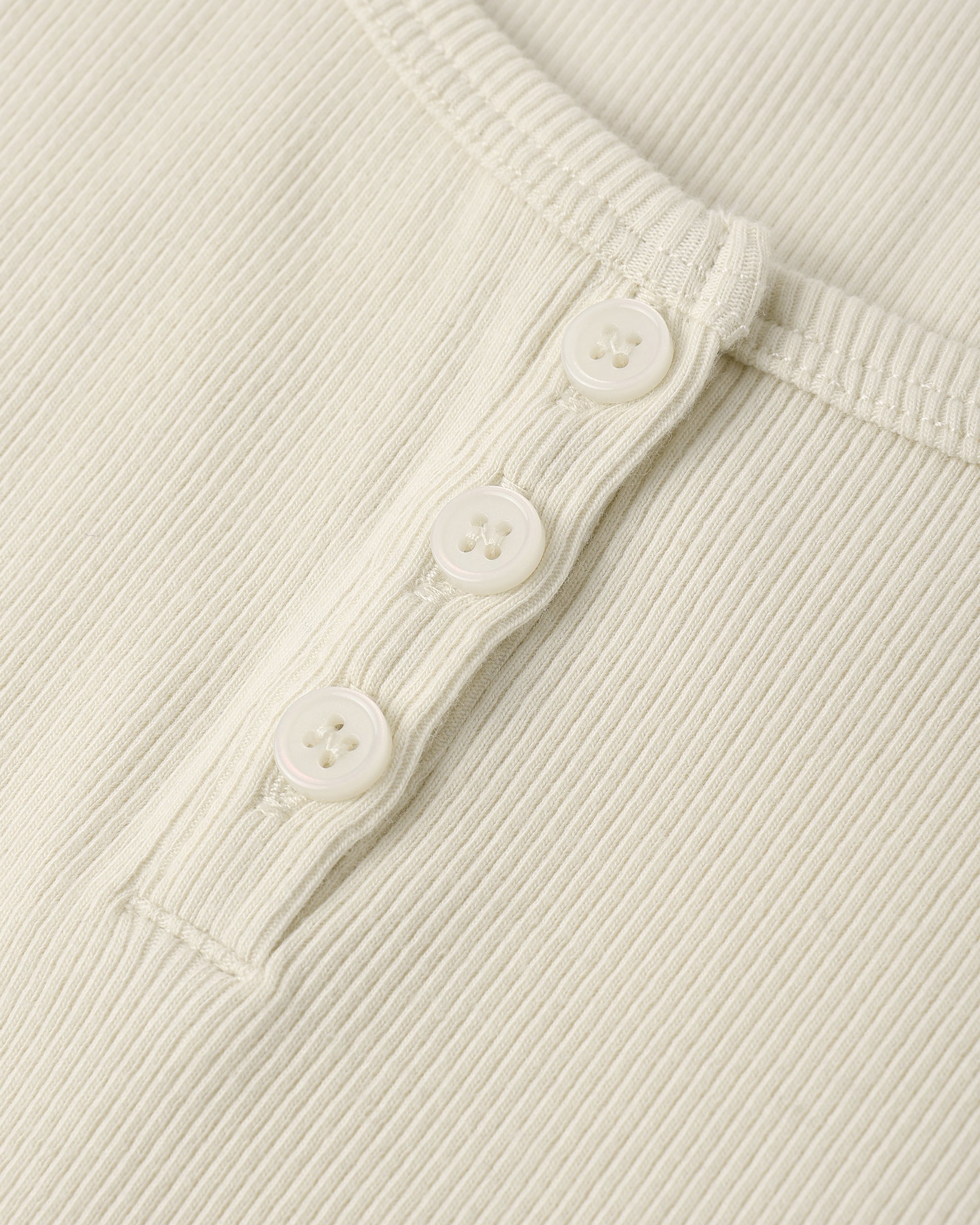 Débardeur côtelé pour femme, couleur naturelle