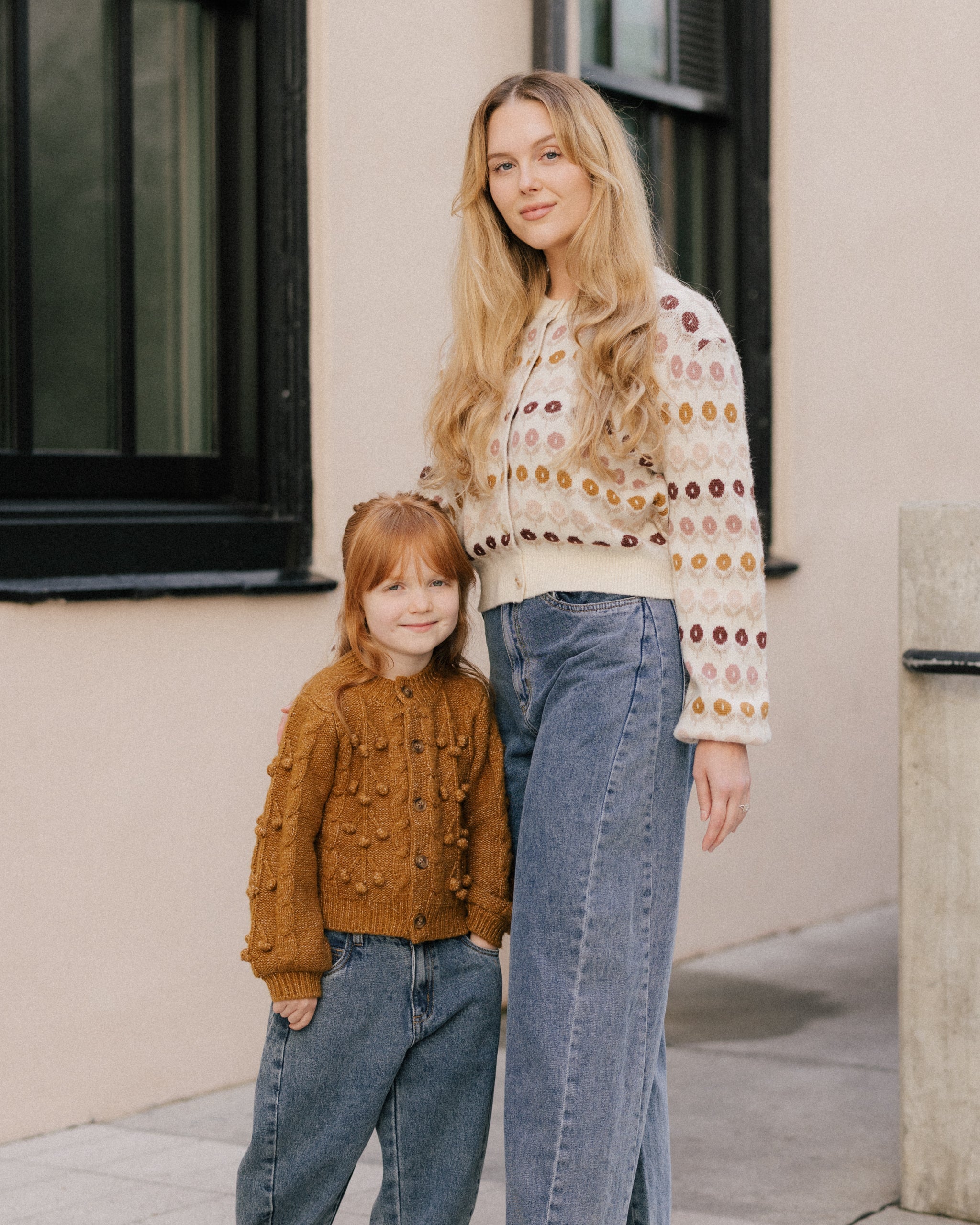 Cardigan Cheyenne | Jacquard fleuri