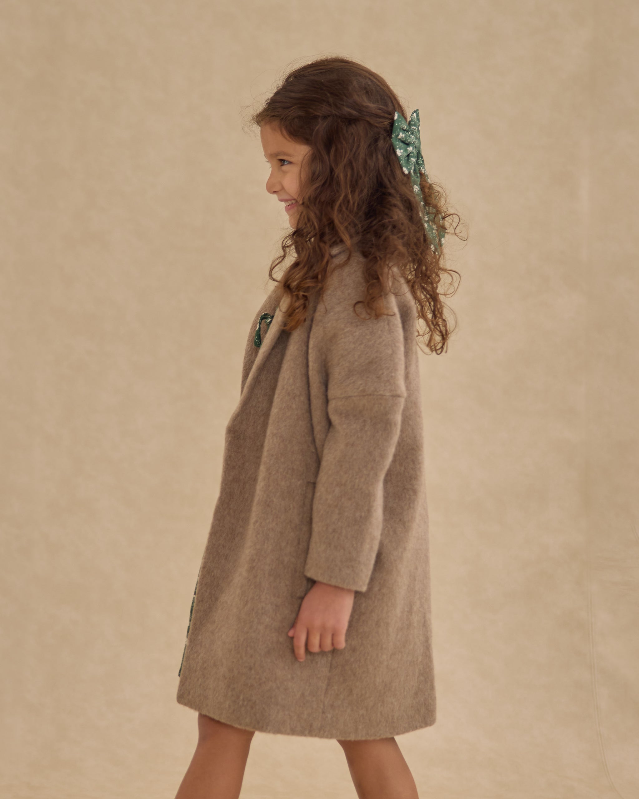 Presley Longline Coat || Camel - Rylee + Cru | Kids Clothes | Trendy Baby Clothes | Modern Infant Outfits |