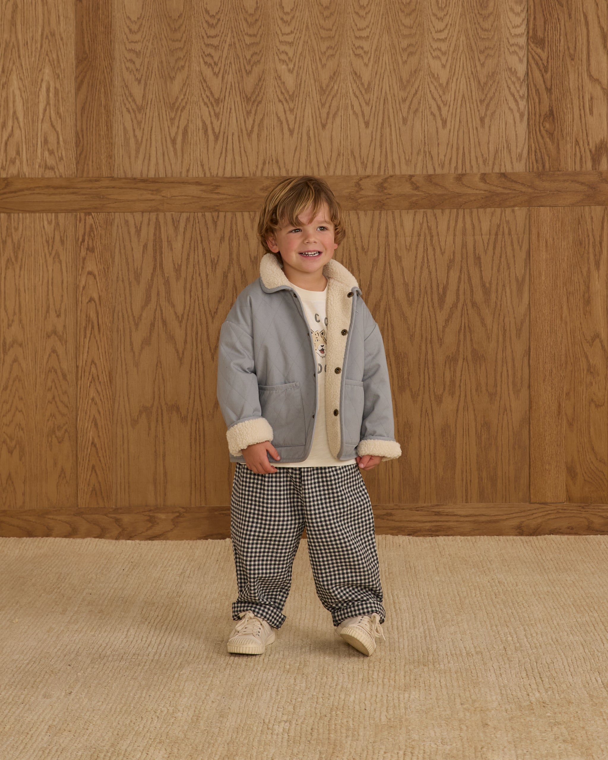 Palmer Pant || Black Gingham - Rylee + Cru | Kids Clothes | Trendy Baby Clothes | Modern Infant Outfits |