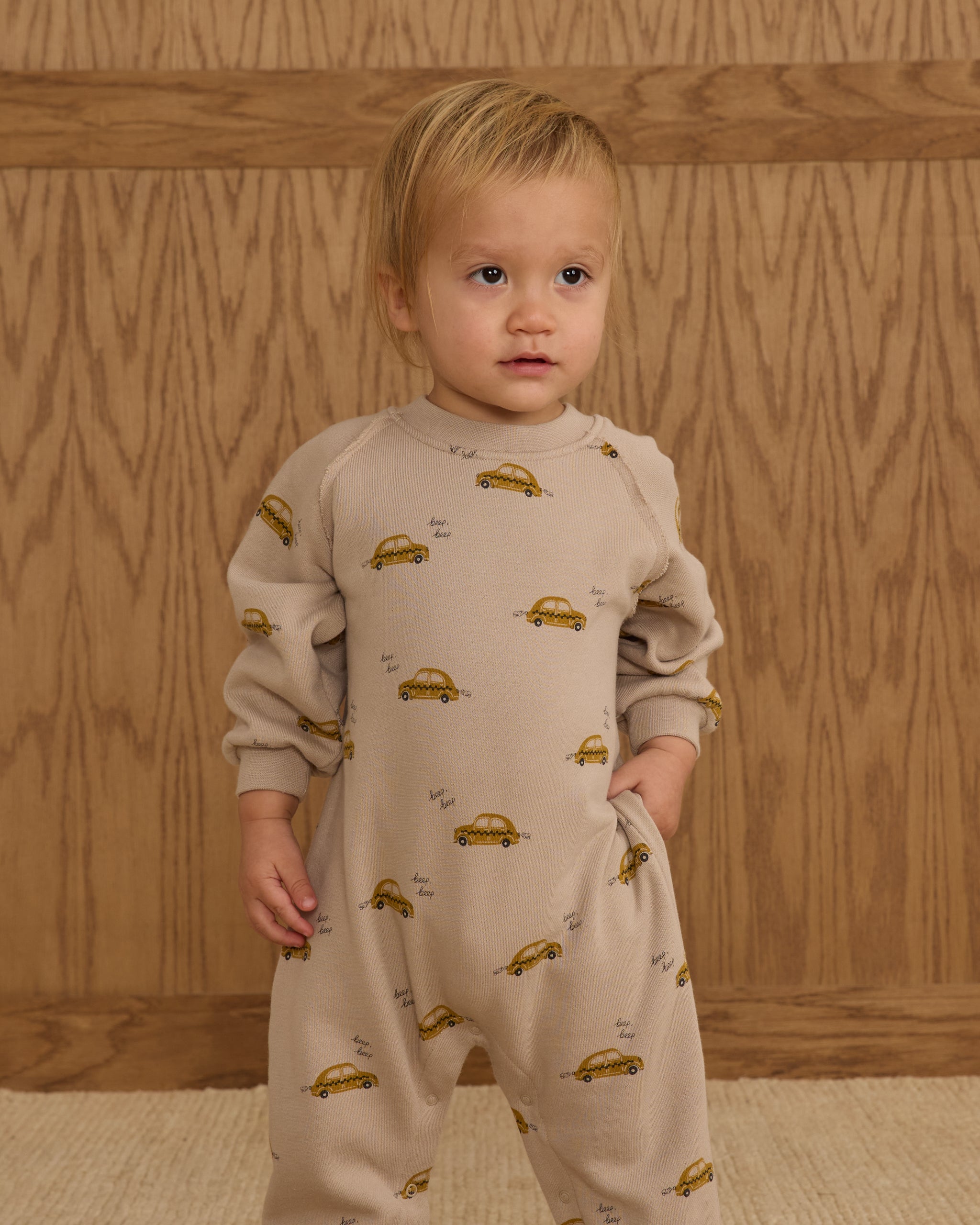 Raglan Jumpsuit || Taxi - Rylee + Cru | Kids Clothes | Trendy Baby Clothes | Modern Infant Outfits |