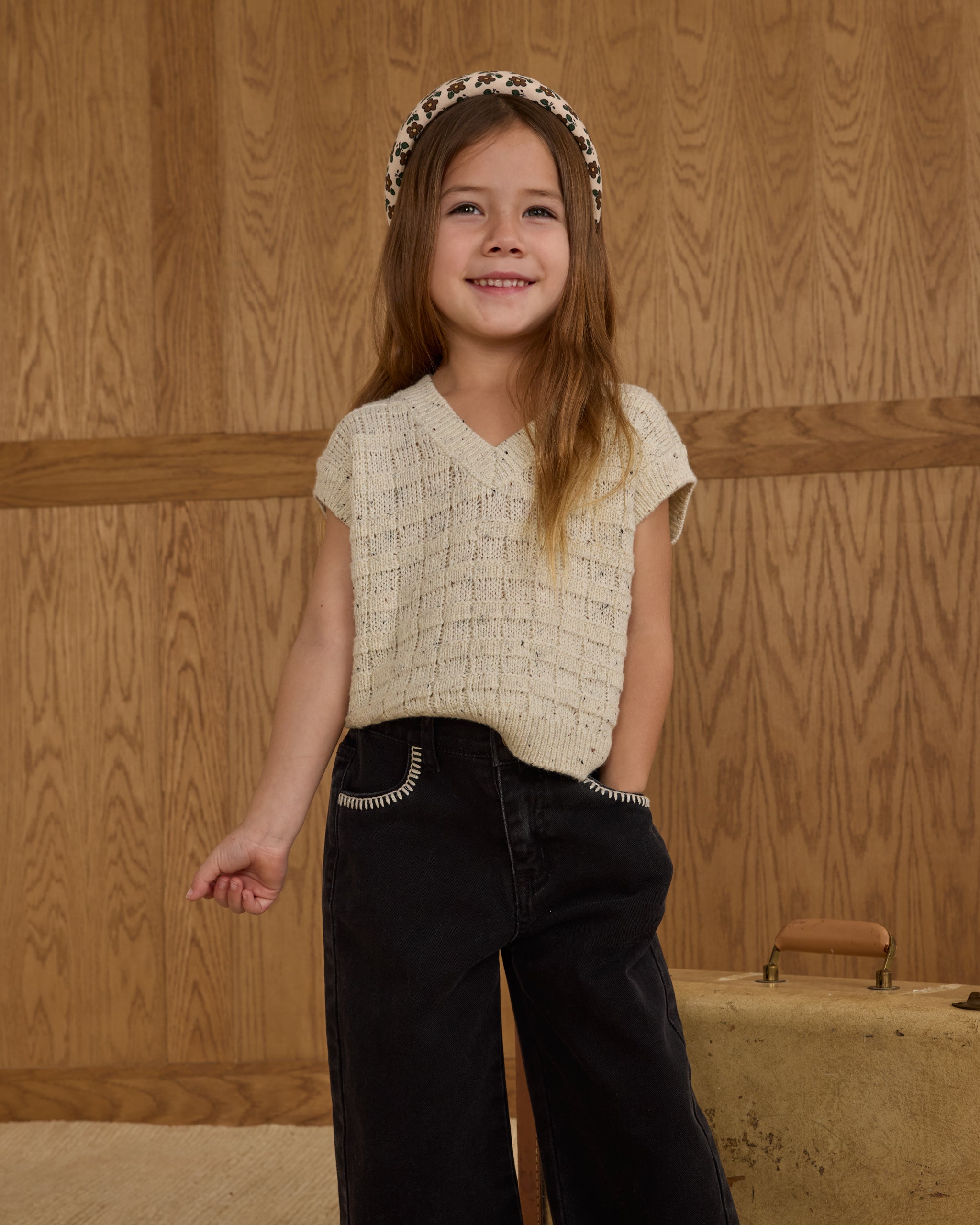 Straight Leg Pant || Washed Black - Rylee + Cru | Kids Clothes | Trendy Baby Clothes | Modern Infant Outfits |