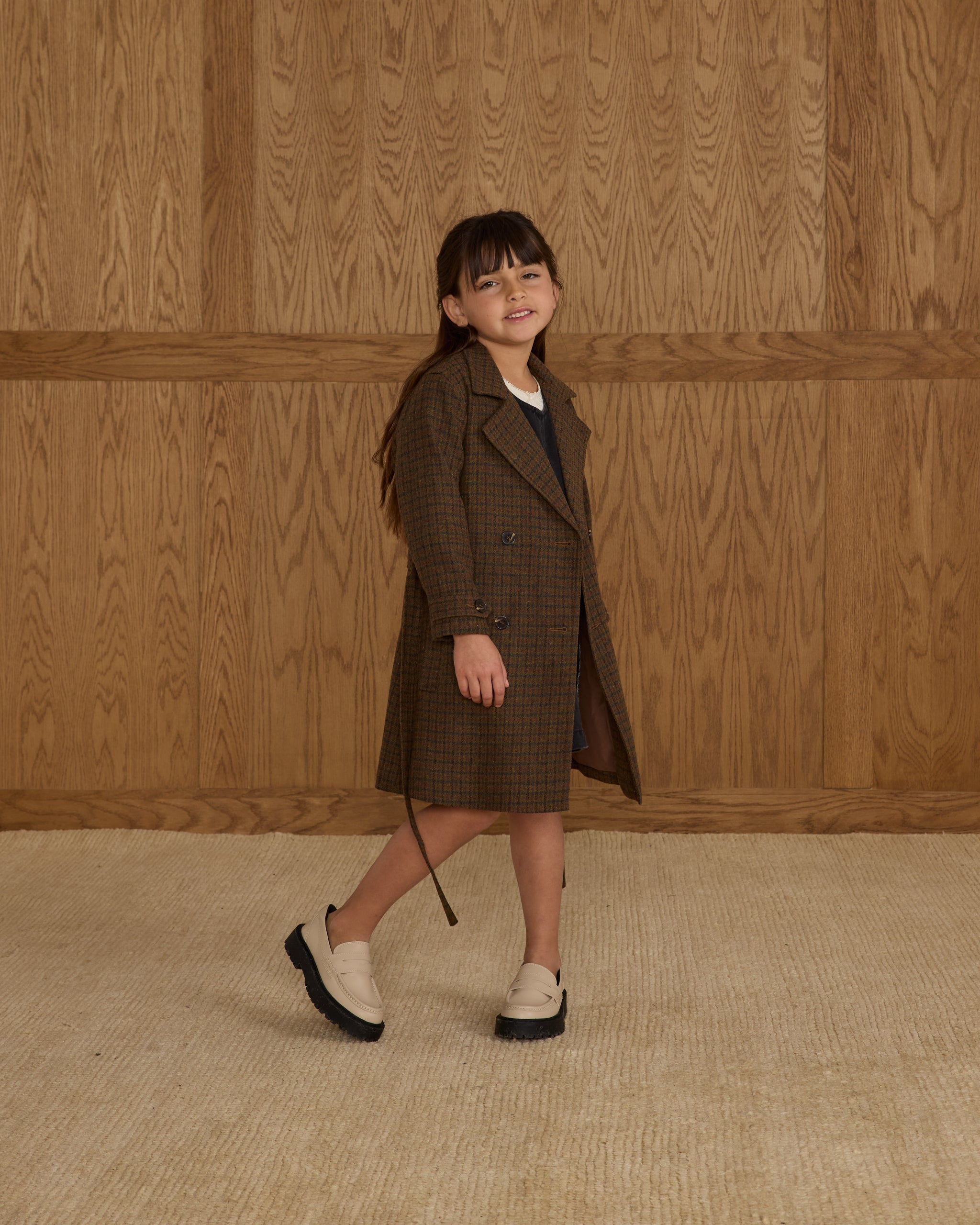 Trench Coat || Brown - Rylee + Cru | Kids Clothes | Trendy Baby Clothes | Modern Infant Outfits |