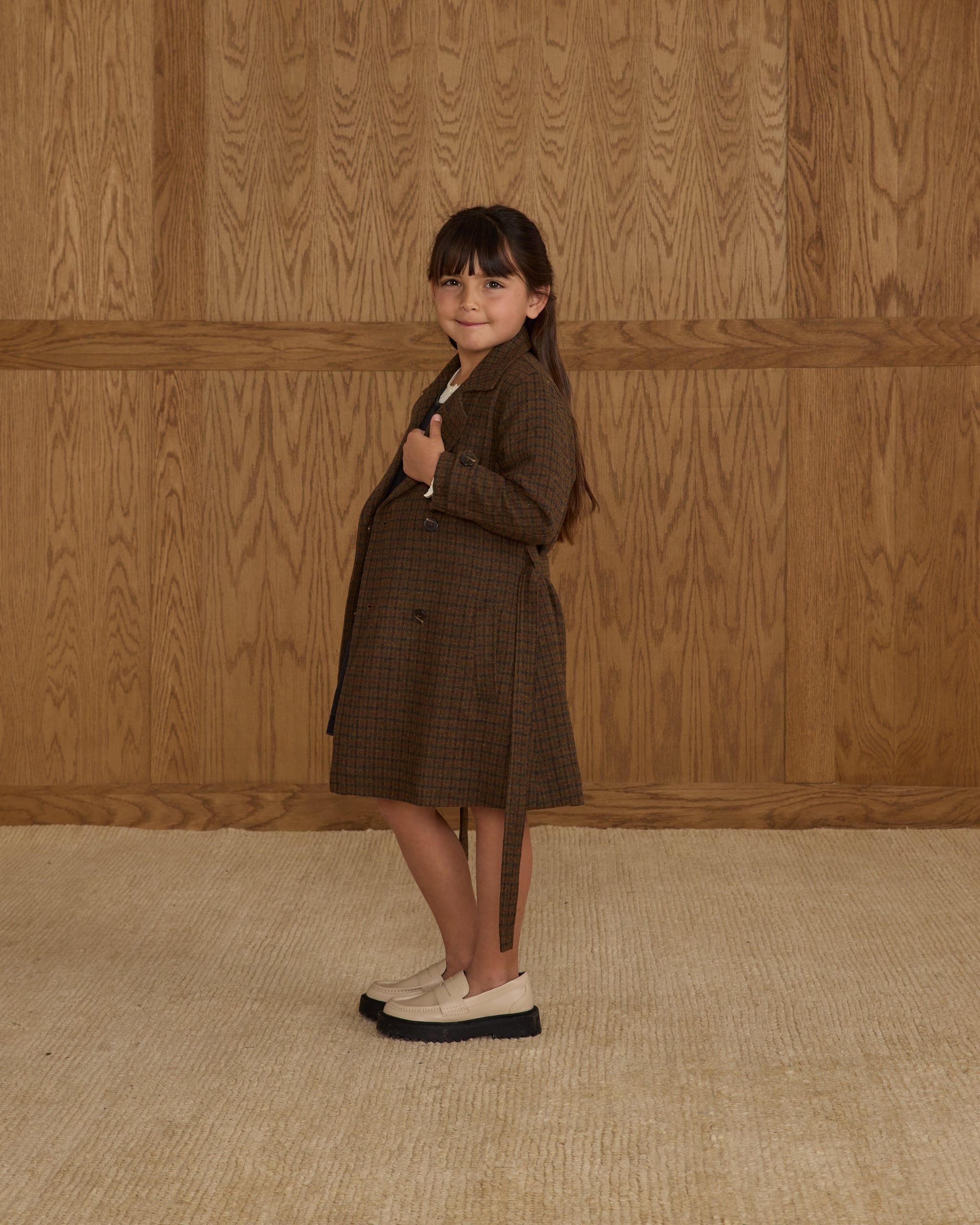 Trench Coat || Brown - Rylee + Cru | Kids Clothes | Trendy Baby Clothes | Modern Infant Outfits |