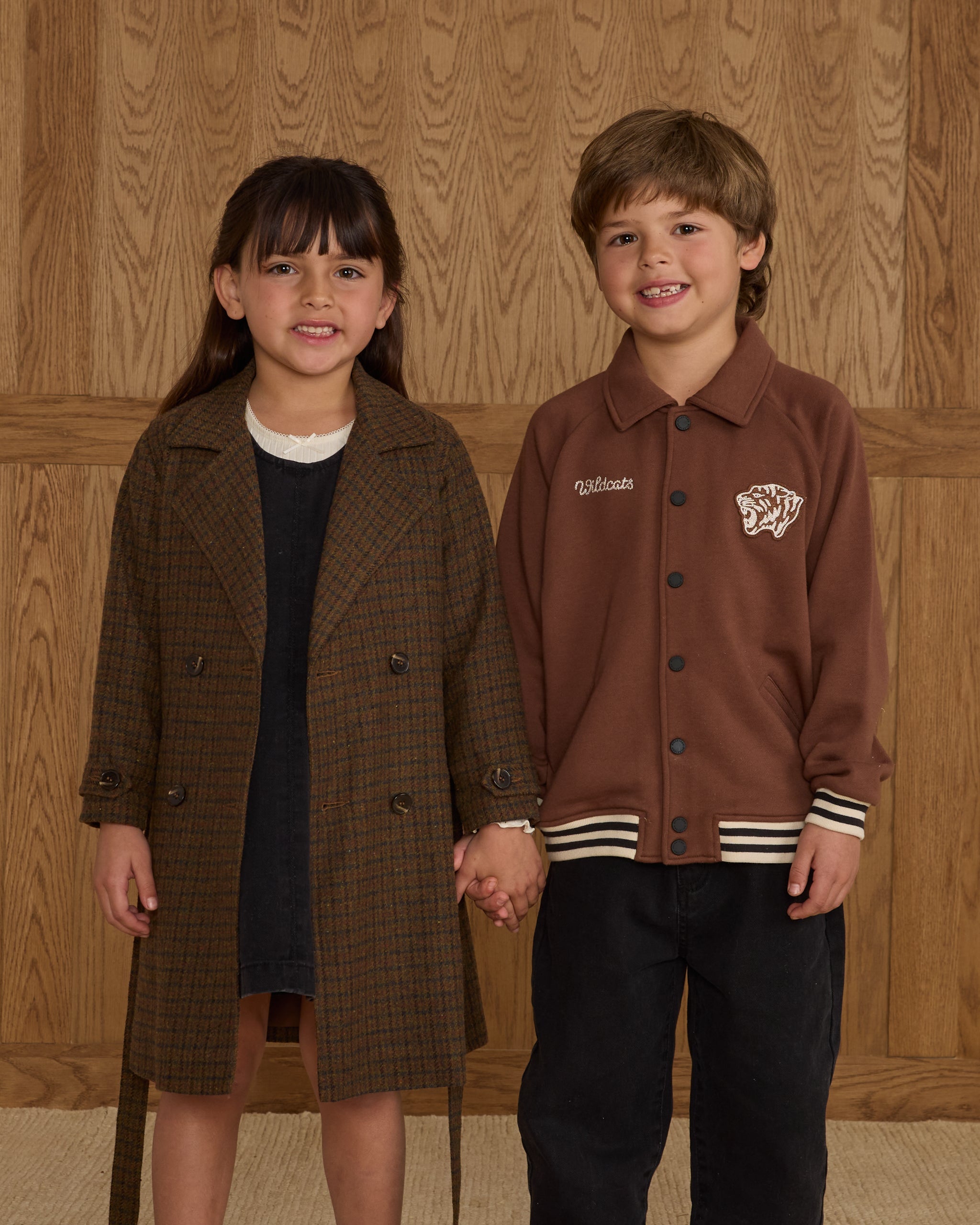 French Terry Bomber || West Coast Wildcats - Rylee + Cru | Kids Clothes | Trendy Baby Clothes | Modern Infant Outfits |