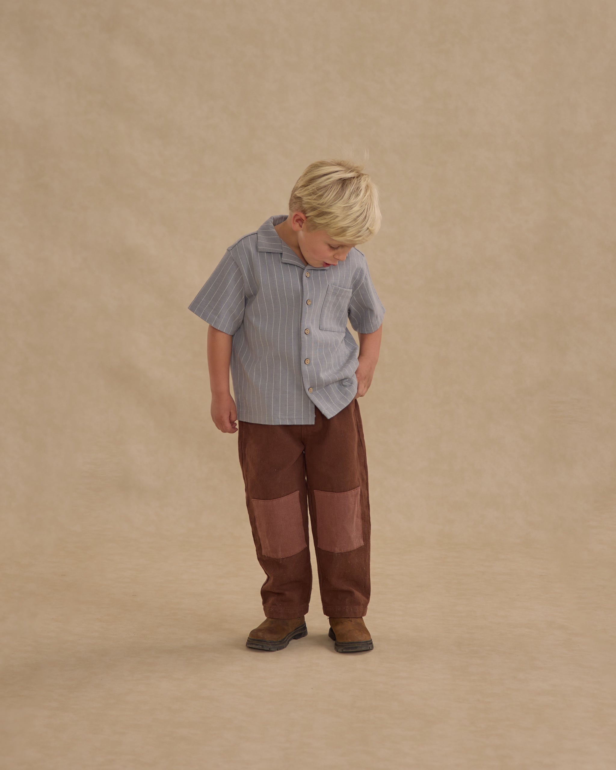 Baggy Pant || Brown - Rylee + Cru | Kids Clothes | Trendy Baby Clothes | Modern Infant Outfits |