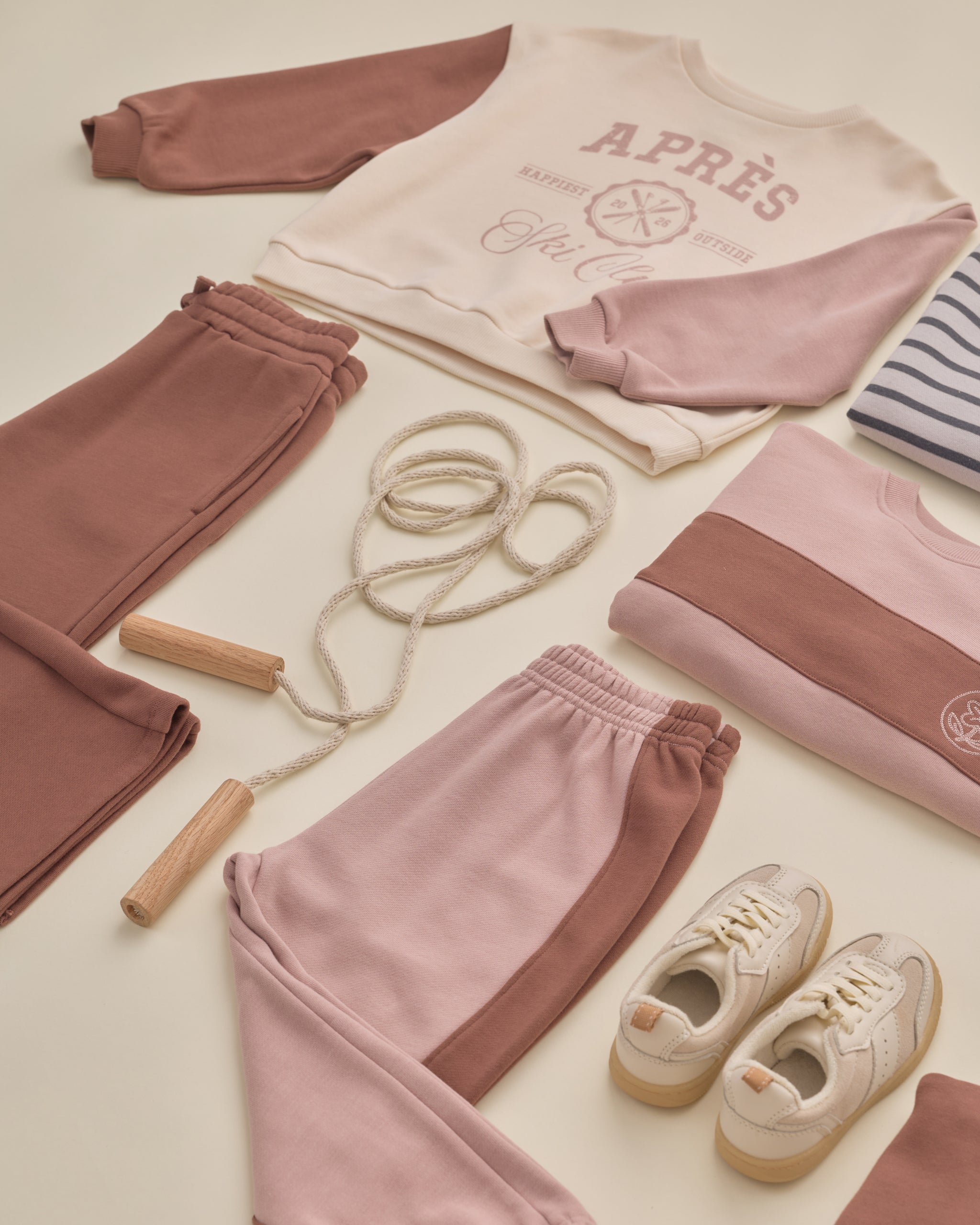 Hailey Sweatpant Mulberry - Rylee + Cru | Kids Clothes | Trendy Baby Clothes | Modern Infant Outfits |