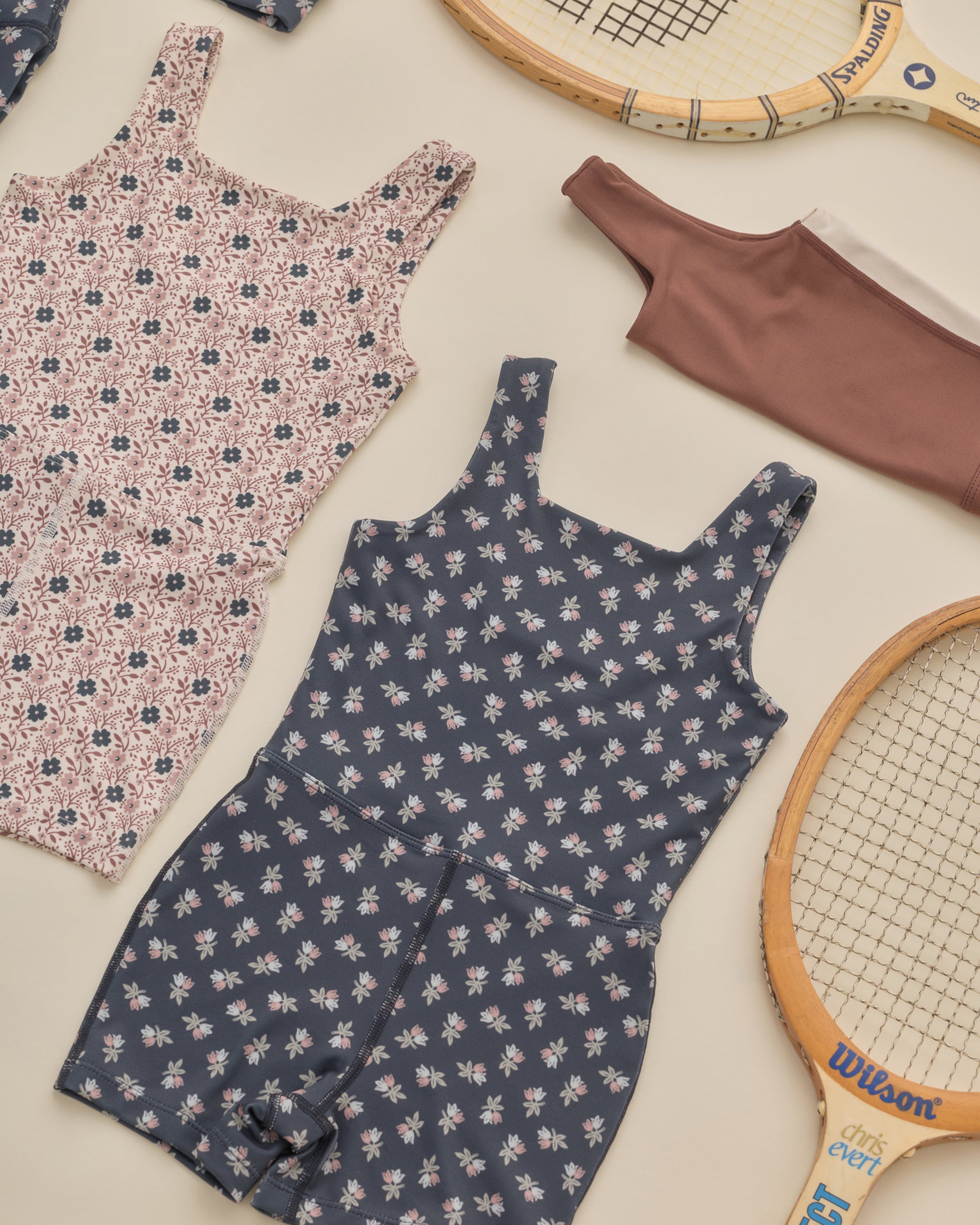 Malibu Bodysuit Blue Blooms