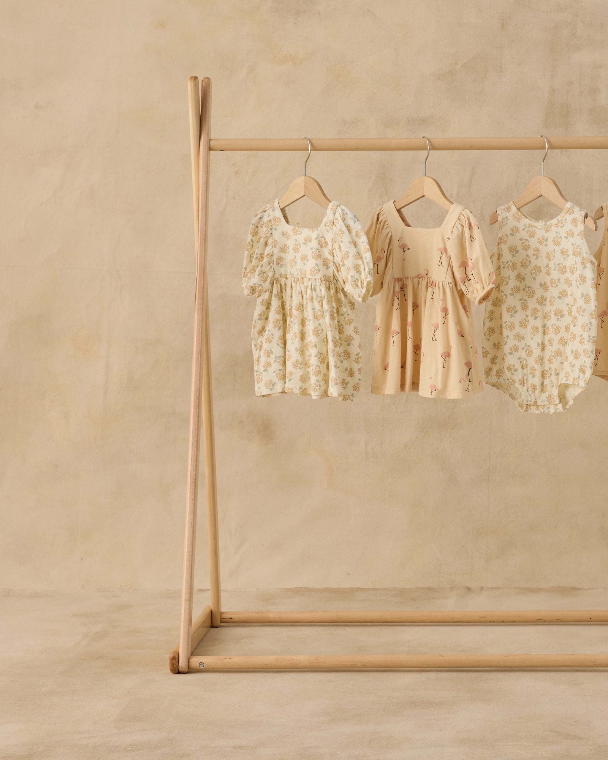 Brea Dress Yellow Ditsy