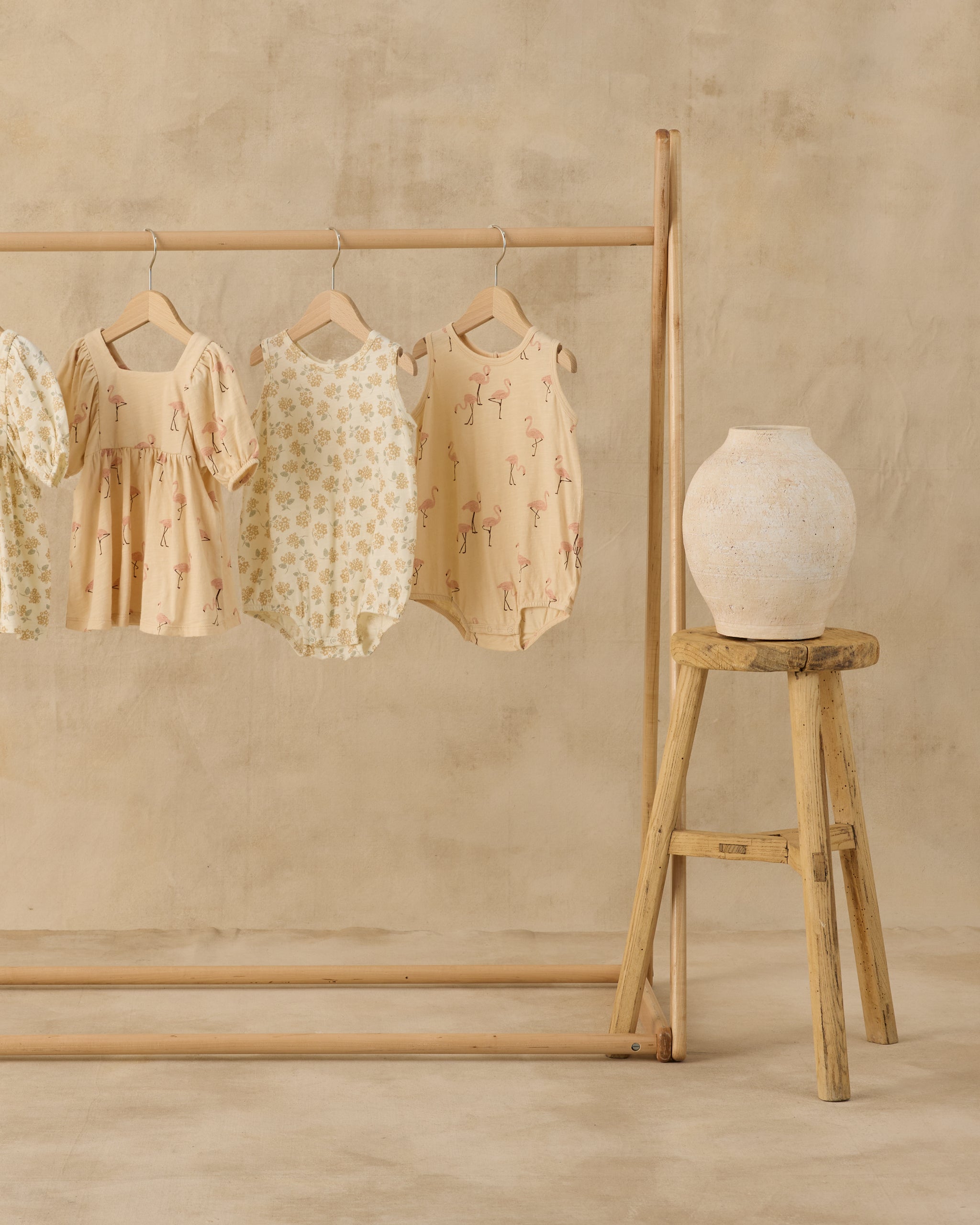 Bubble Onesie Flamingo