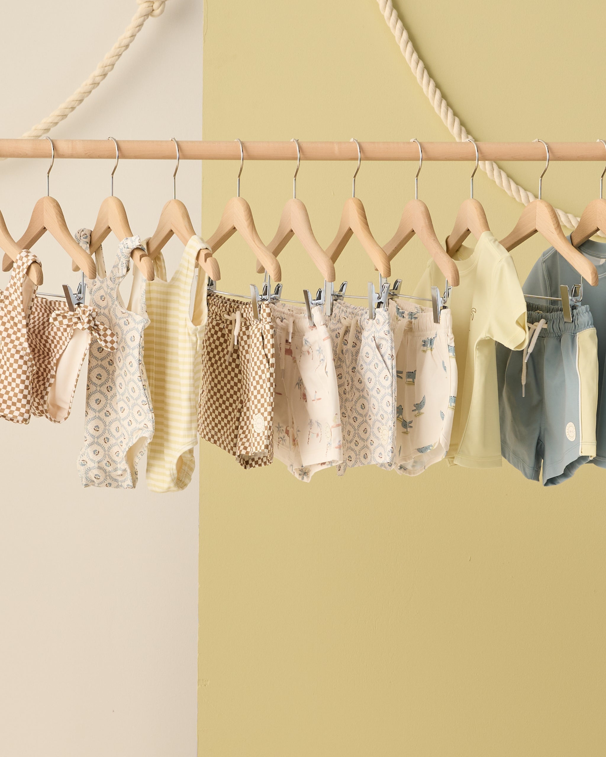 Millie One-Piece Green Fleur - Rylee + Cru | Kids Clothes | Trendy Baby Clothes | Modern Infant Outfits |