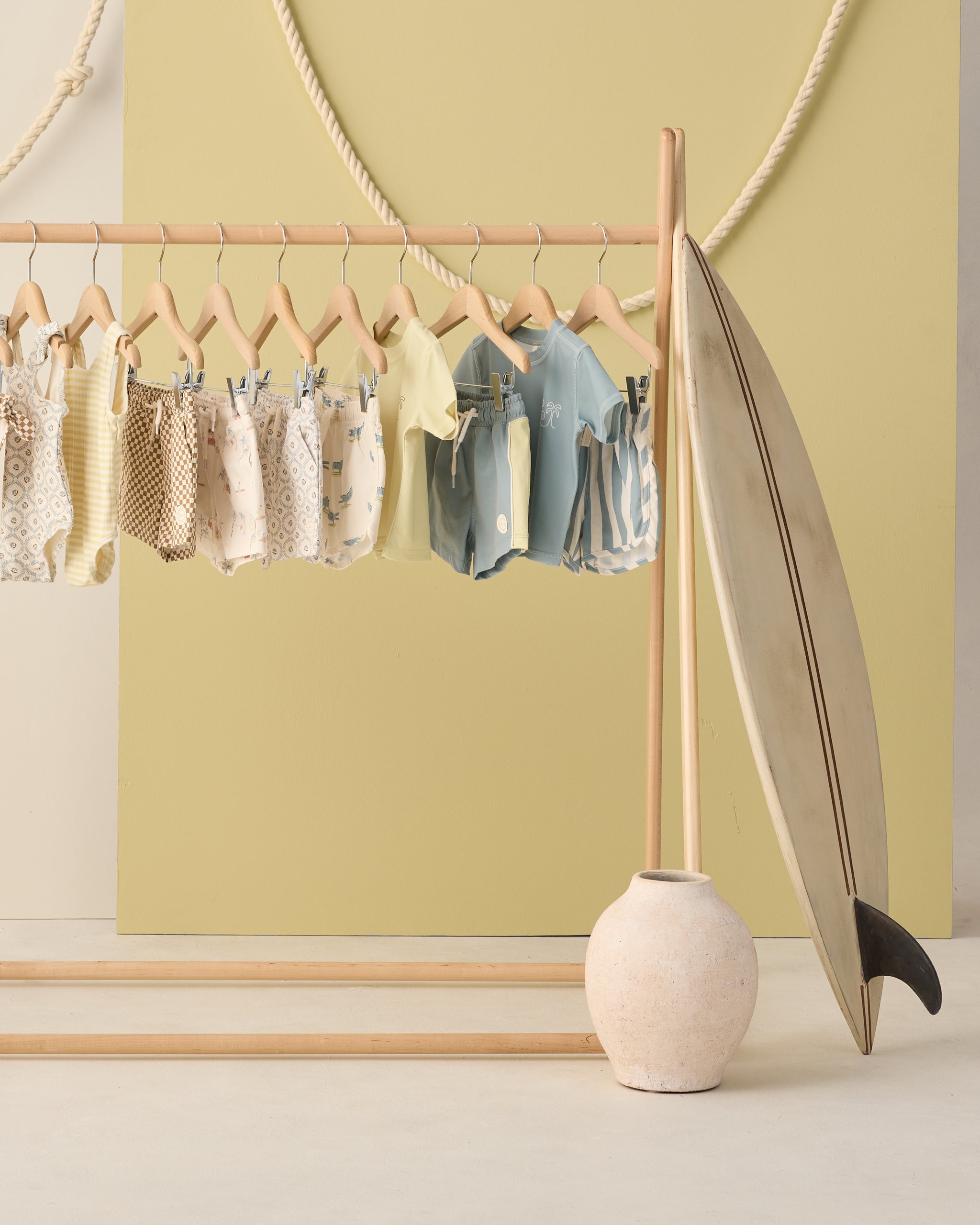 Short Sleeve Rashguard Sea Green - Rylee + Cru | Kids Clothes | Trendy Baby Clothes | Modern Infant Outfits |