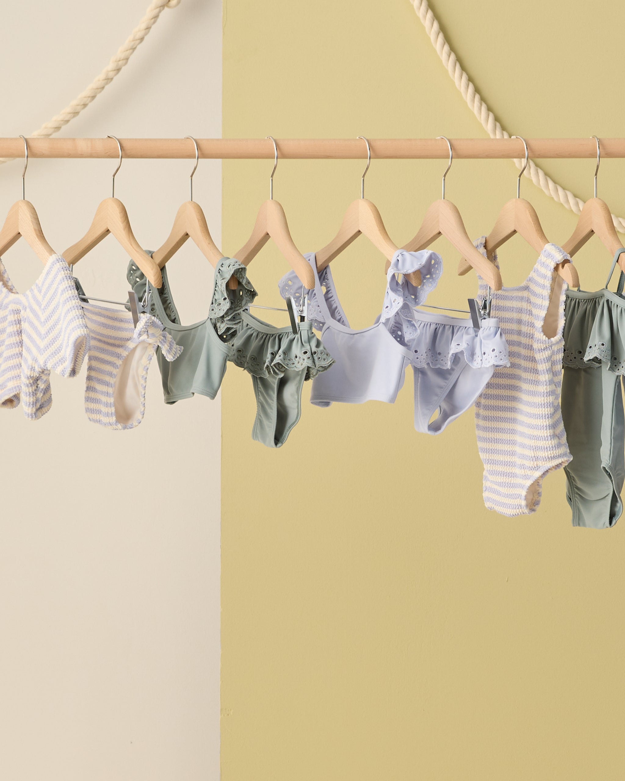 Santorini Bikini Periwinkle - Rylee + Cru | Kids Clothes | Trendy Baby Clothes | Modern Infant Outfits |