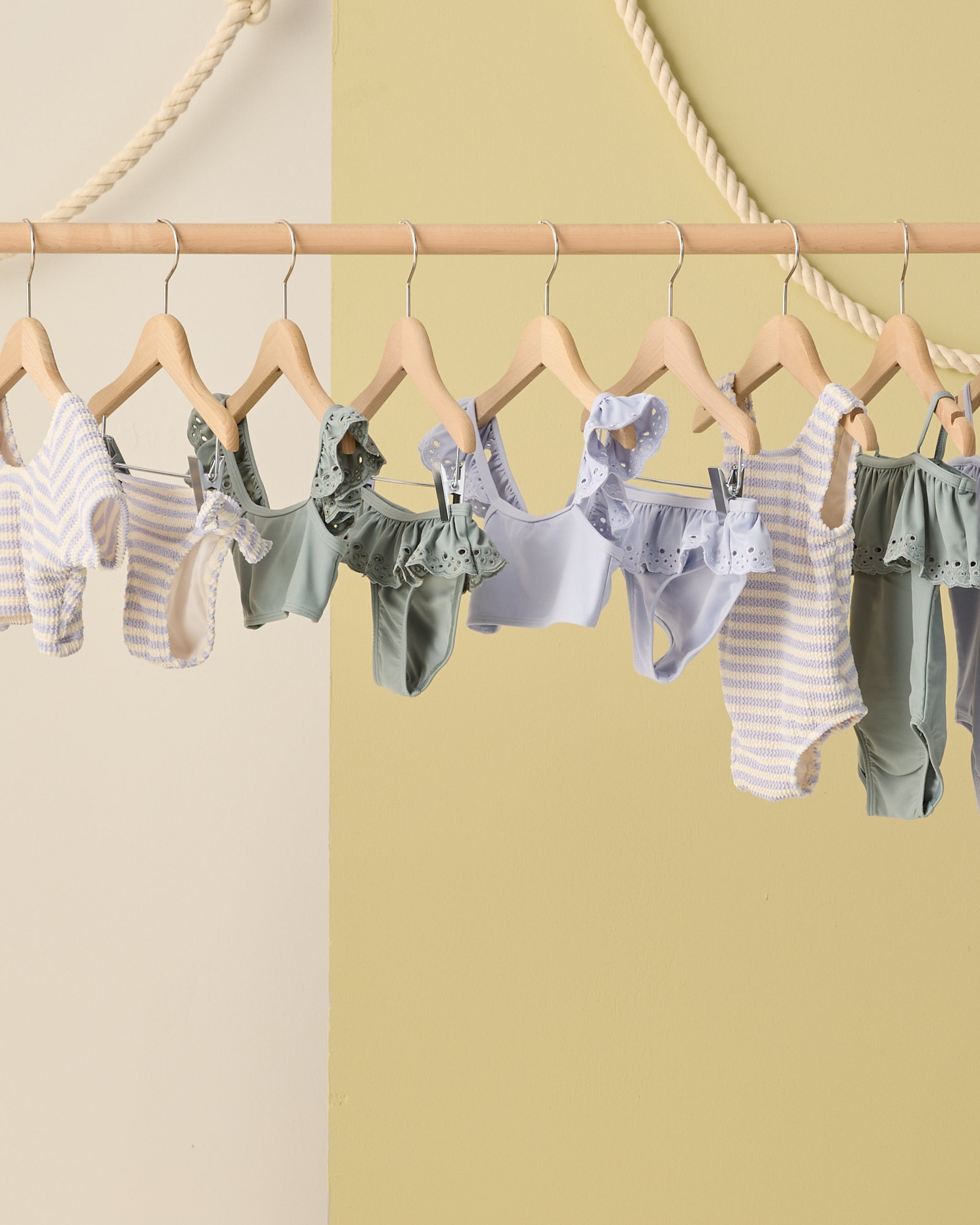 Santorini Bikini Sea Green - Rylee + Cru | Kids Clothes | Trendy Baby Clothes | Modern Infant Outfits |