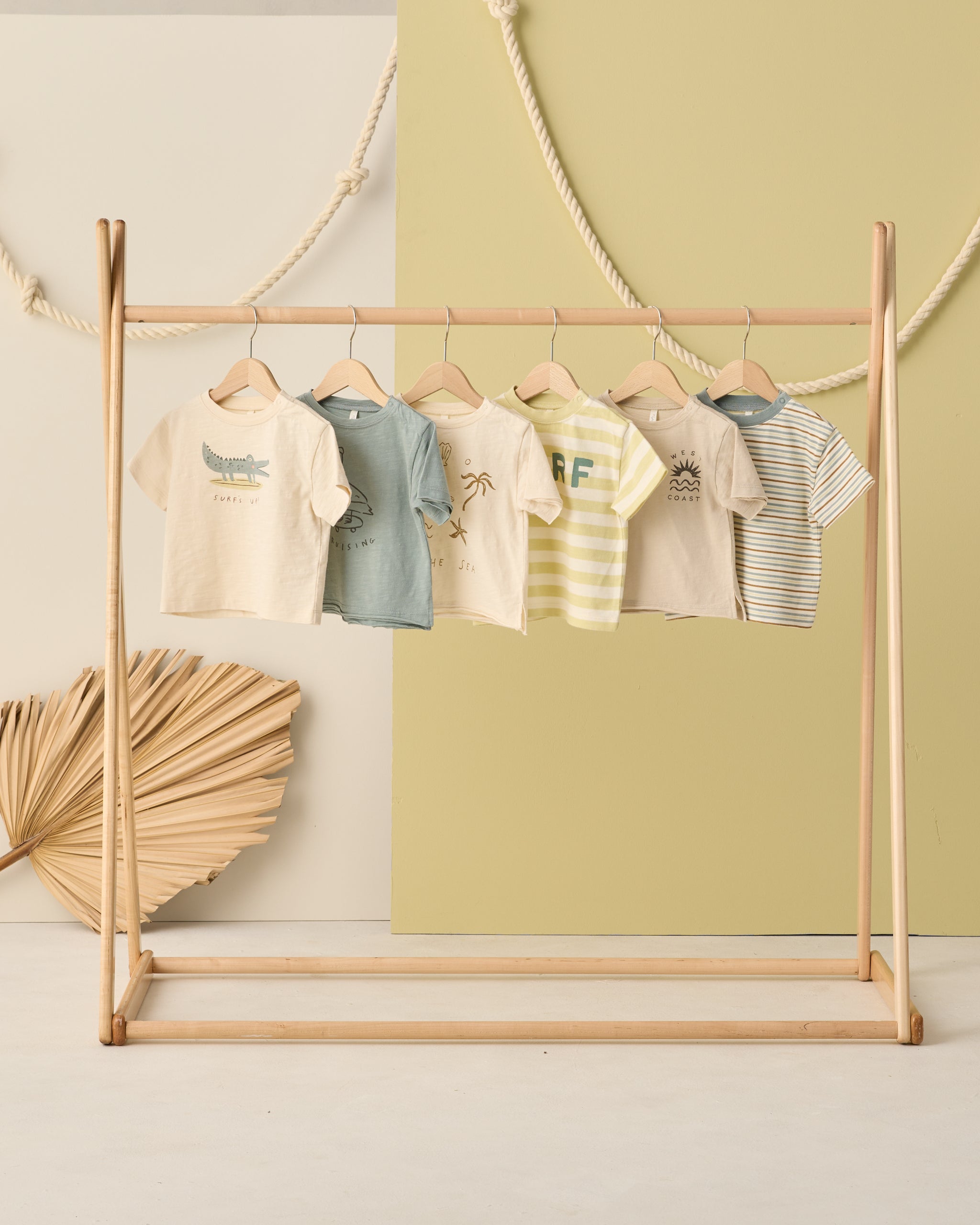 Raw Edge Tee West Coast - Rylee + Cru | Kids Clothes | Trendy Baby Clothes | Modern Infant Outfits |