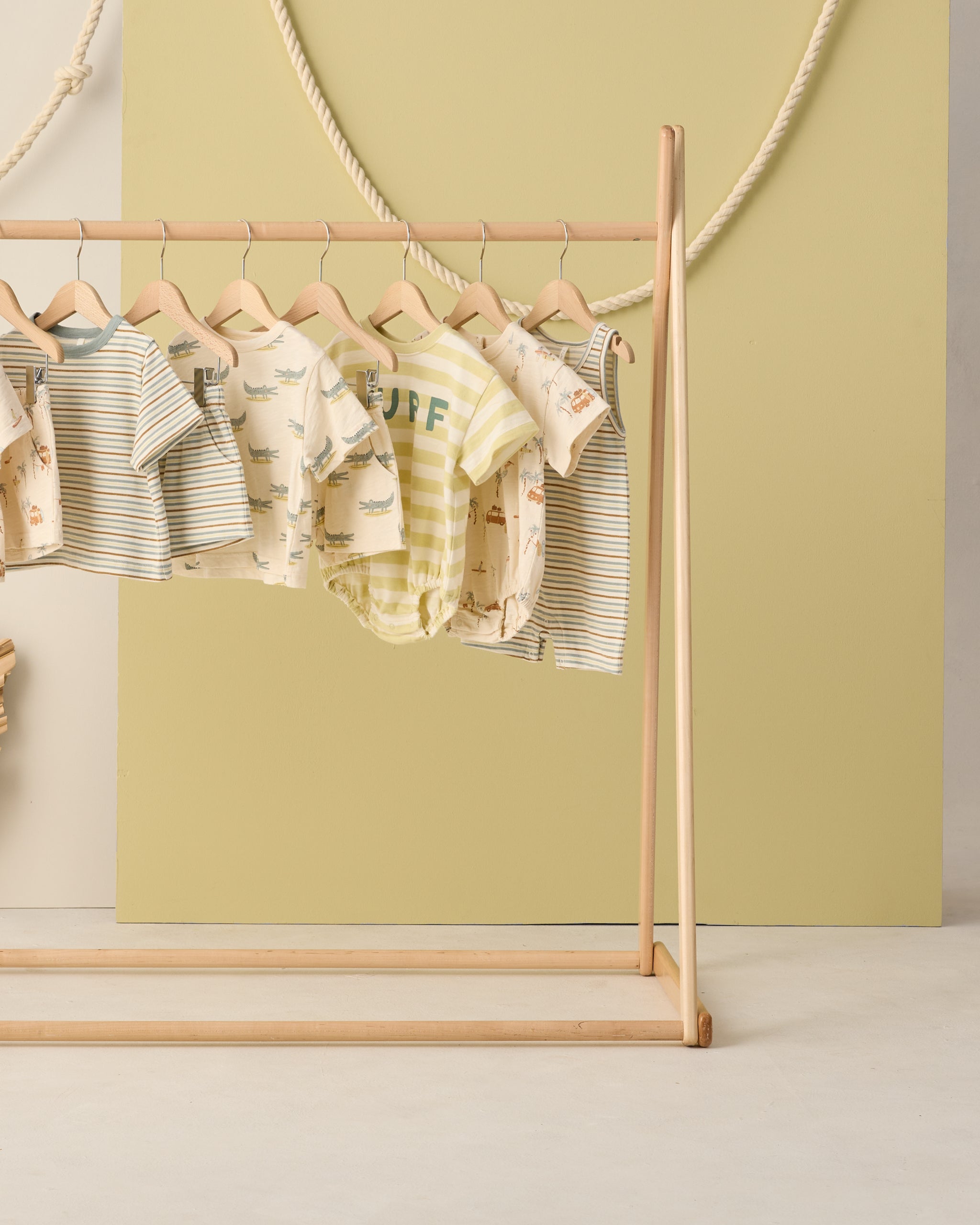 Sleeveless One-Piece Vintage Stripe - Rylee + Cru | Kids Clothes | Trendy Baby Clothes | Modern Infant Outfits |