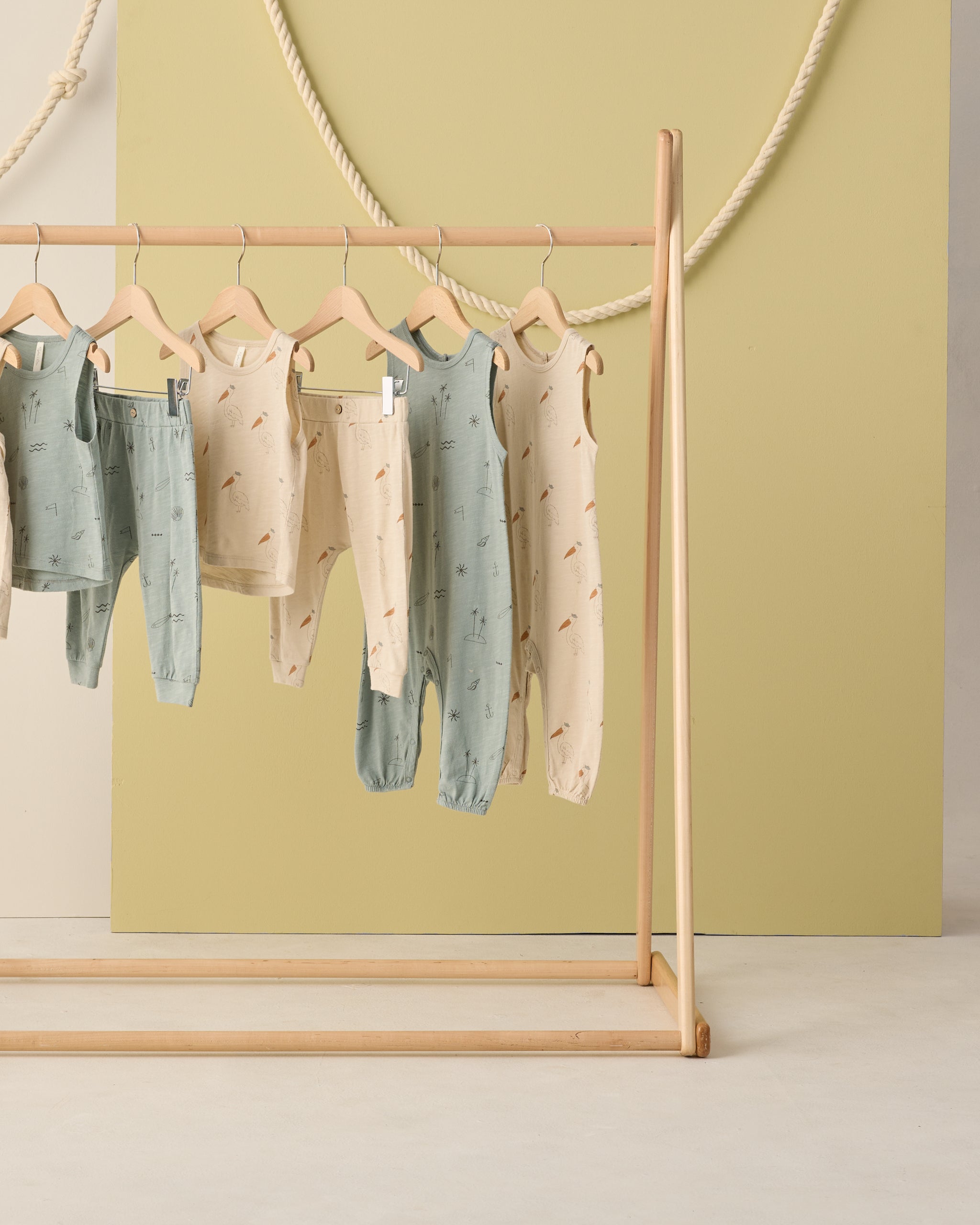 Mills Jumpsuit Pelican - Rylee + Cru | Kids Clothes | Trendy Baby Clothes | Modern Infant Outfits |