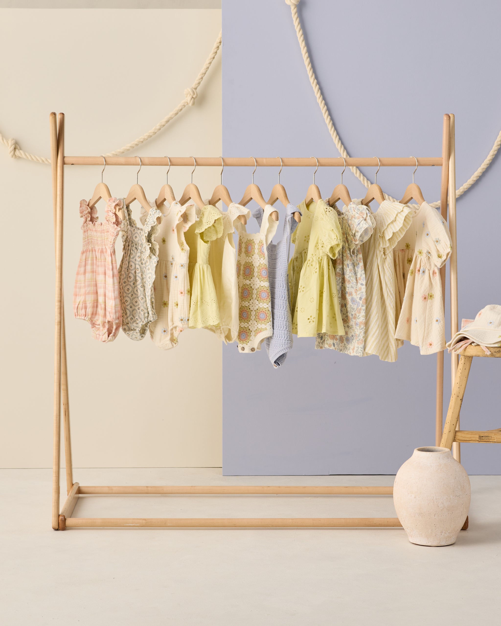 Julia Romper Summer Plaid - Rylee + Cru | Kids Clothes | Trendy Baby Clothes | Modern Infant Outfits |