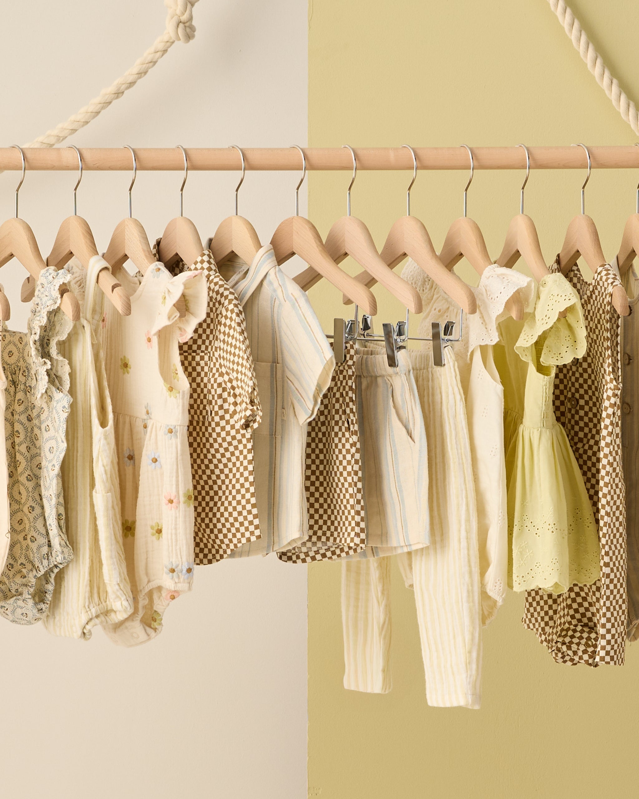 Rowan Pant Citron Stripe - Rylee + Cru | Kids Clothes | Trendy Baby Clothes | Modern Infant Outfits |