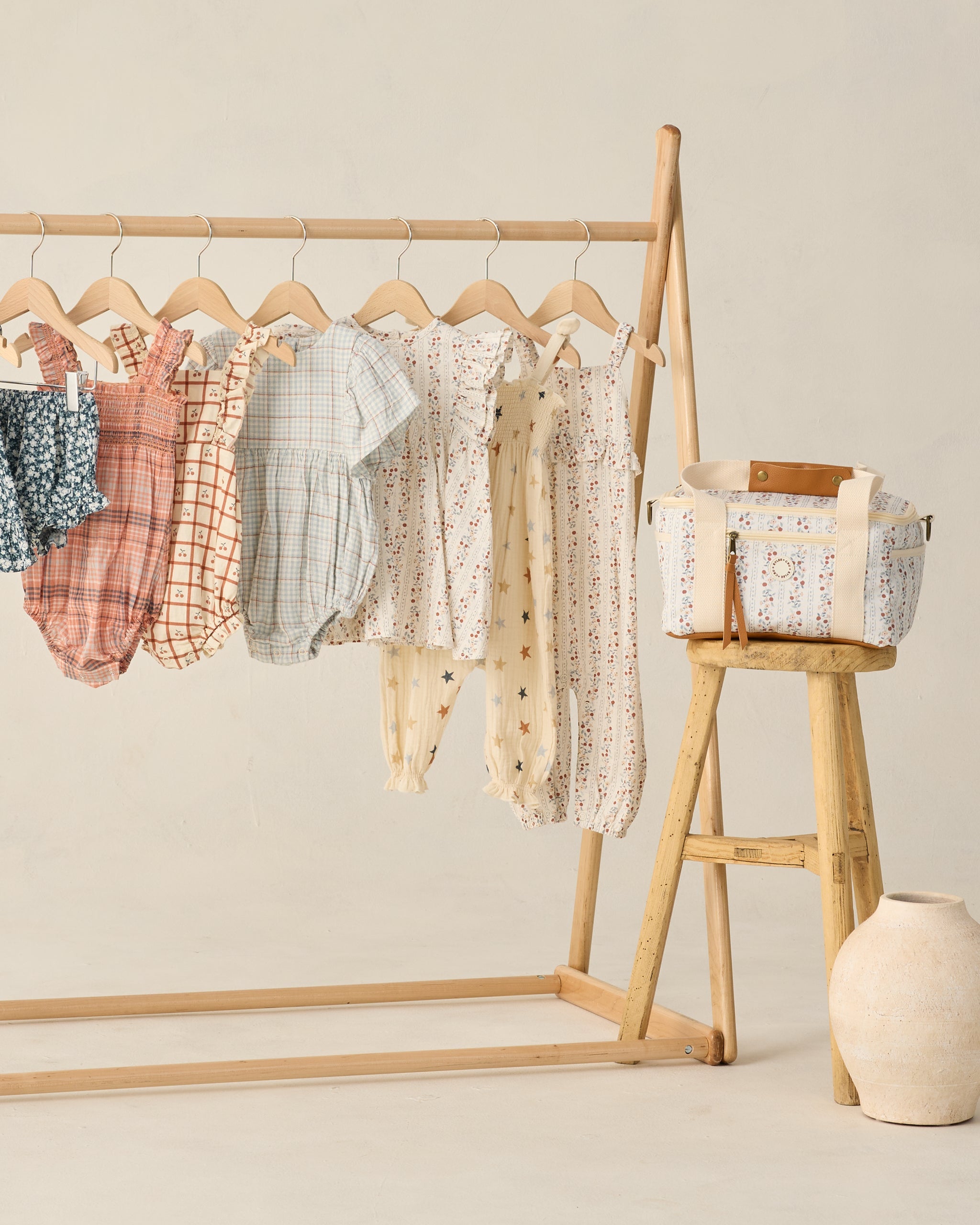 Kinsley Jumpsuit Summer Fruit - Rylee + Cru | Kids Clothes | Trendy Baby Clothes | Modern Infant Outfits |