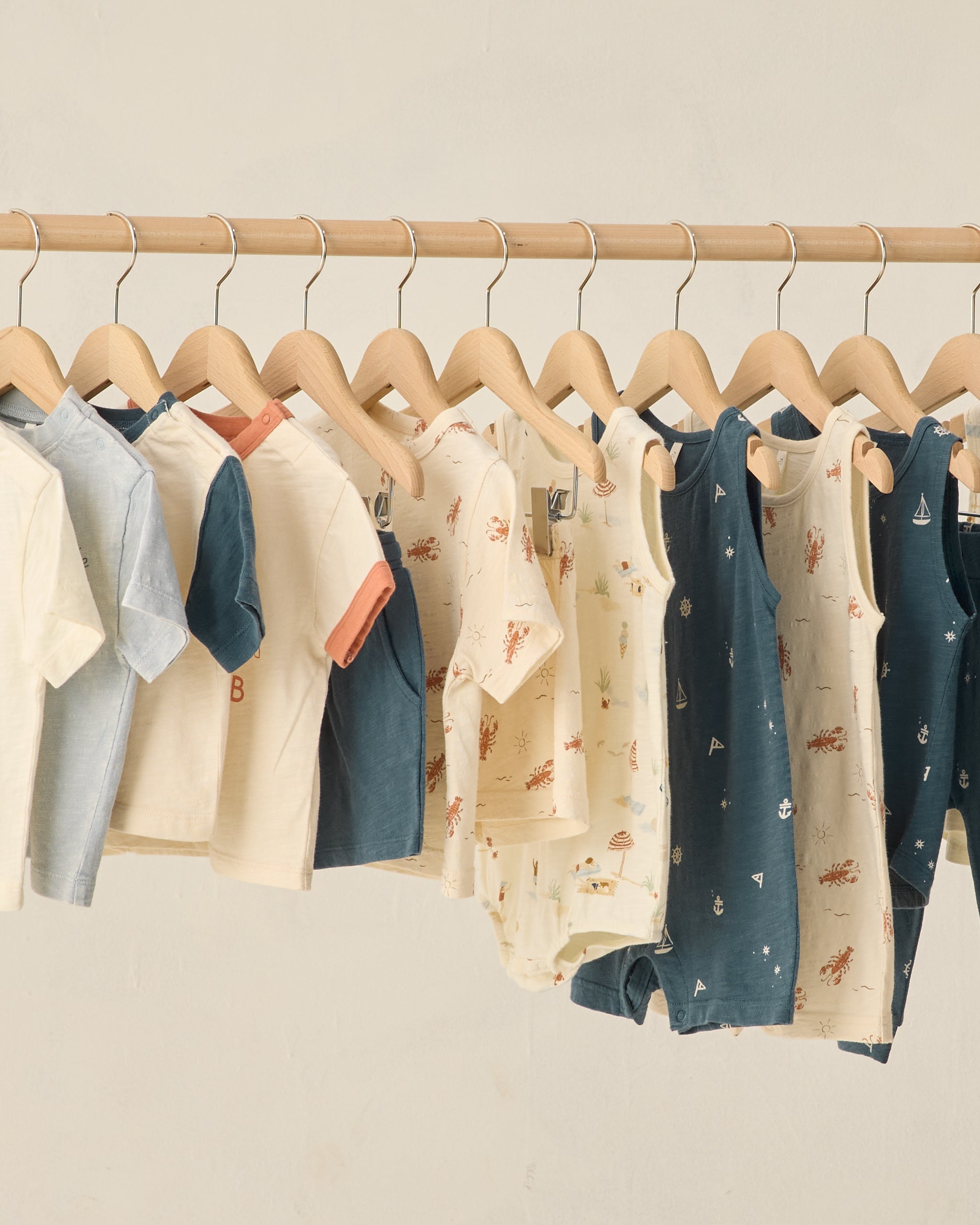 Sam Short Navy - Rylee + Cru | Kids Clothes | Trendy Baby Clothes | Modern Infant Outfits |