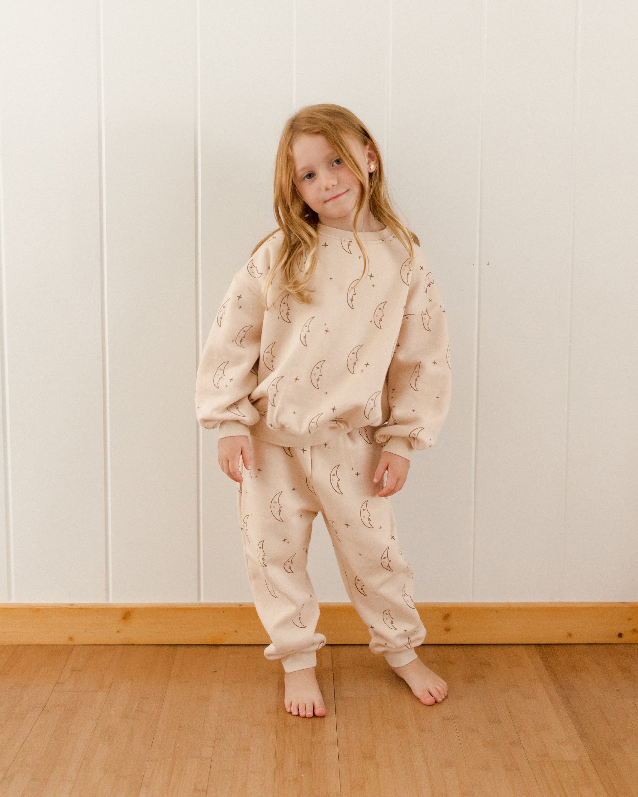 Jogger Pant || Moons - Rylee + Cru | Kids Clothes | Trendy Baby Clothes | Modern Infant Outfits |