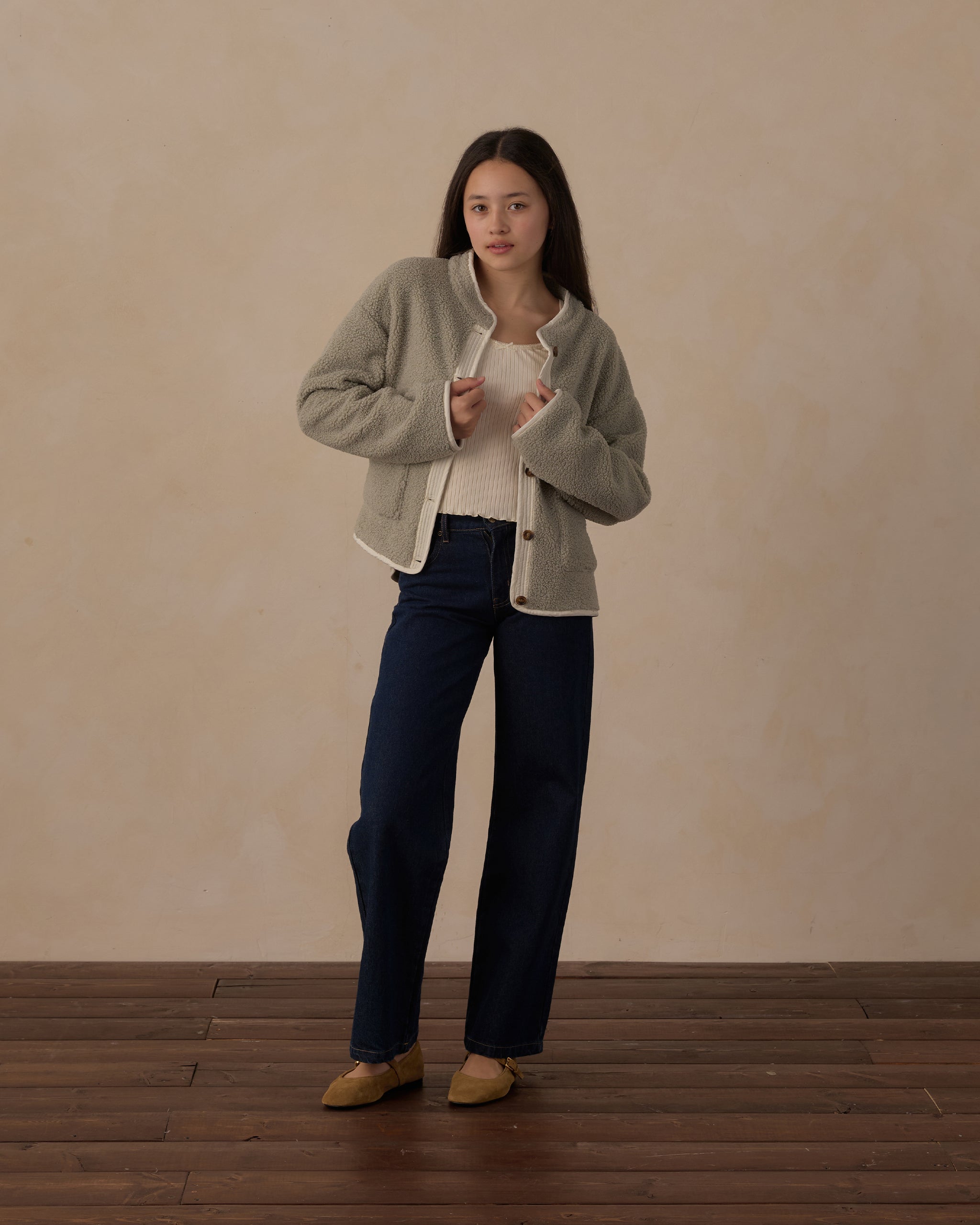 Teen Chalet Jacket Sage - Rylee + Cru | Kids Clothes | Trendy Baby Clothes | Modern Infant Outfits |