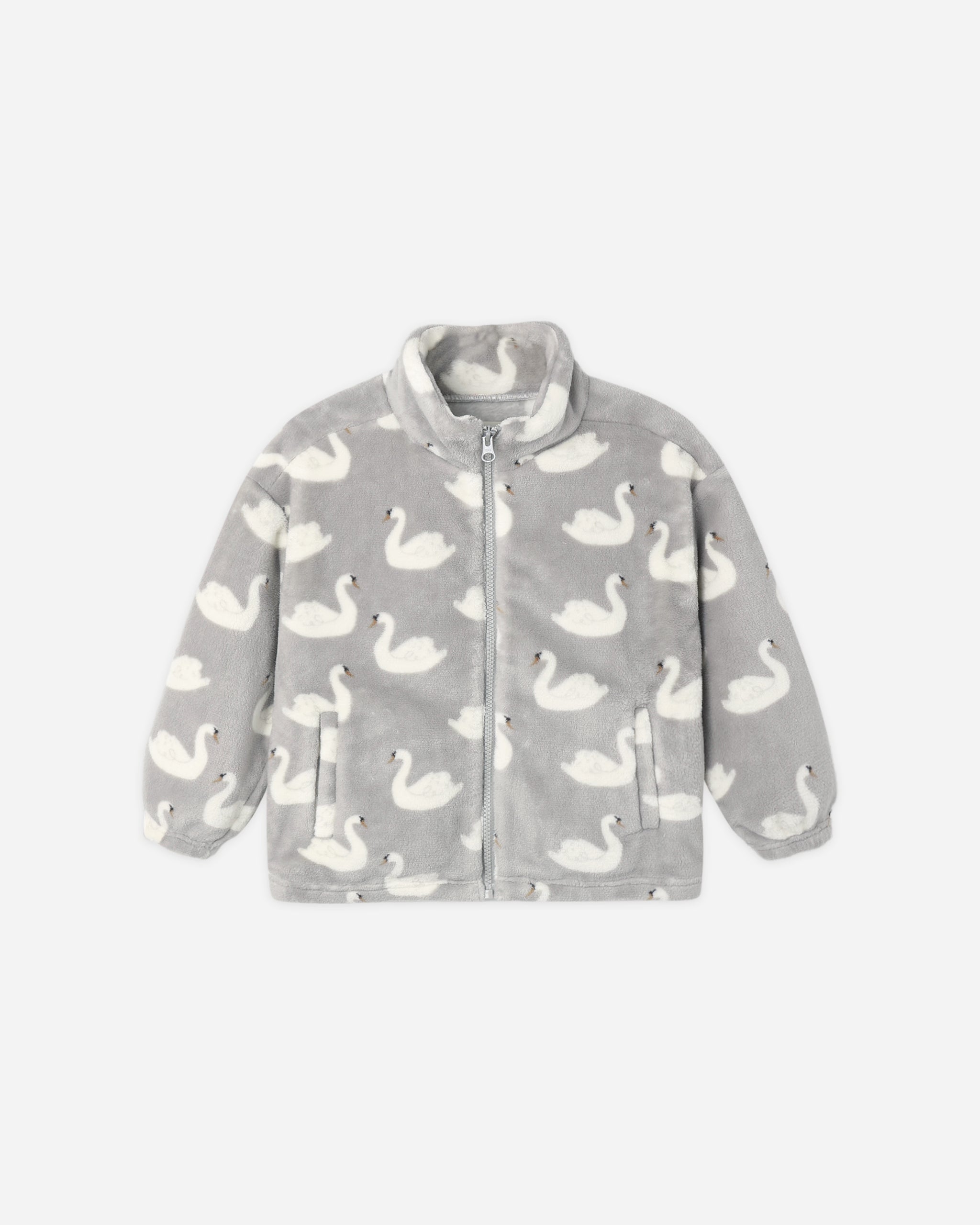 Coco Jacket Swans - Rylee + Cru | Kids Clothes | Trendy Baby Clothes | Modern Infant Outfits |