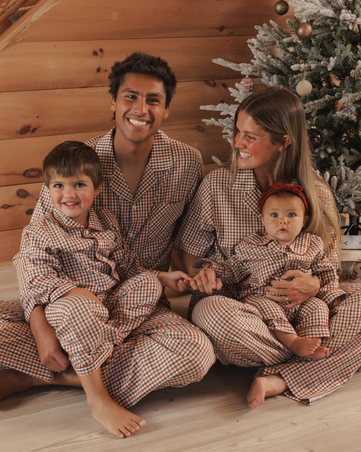 Men's Pajama Top Holiday Gingham - Rylee + Cru | Kids Clothes | Trendy Baby Clothes | Modern Infant Outfits |