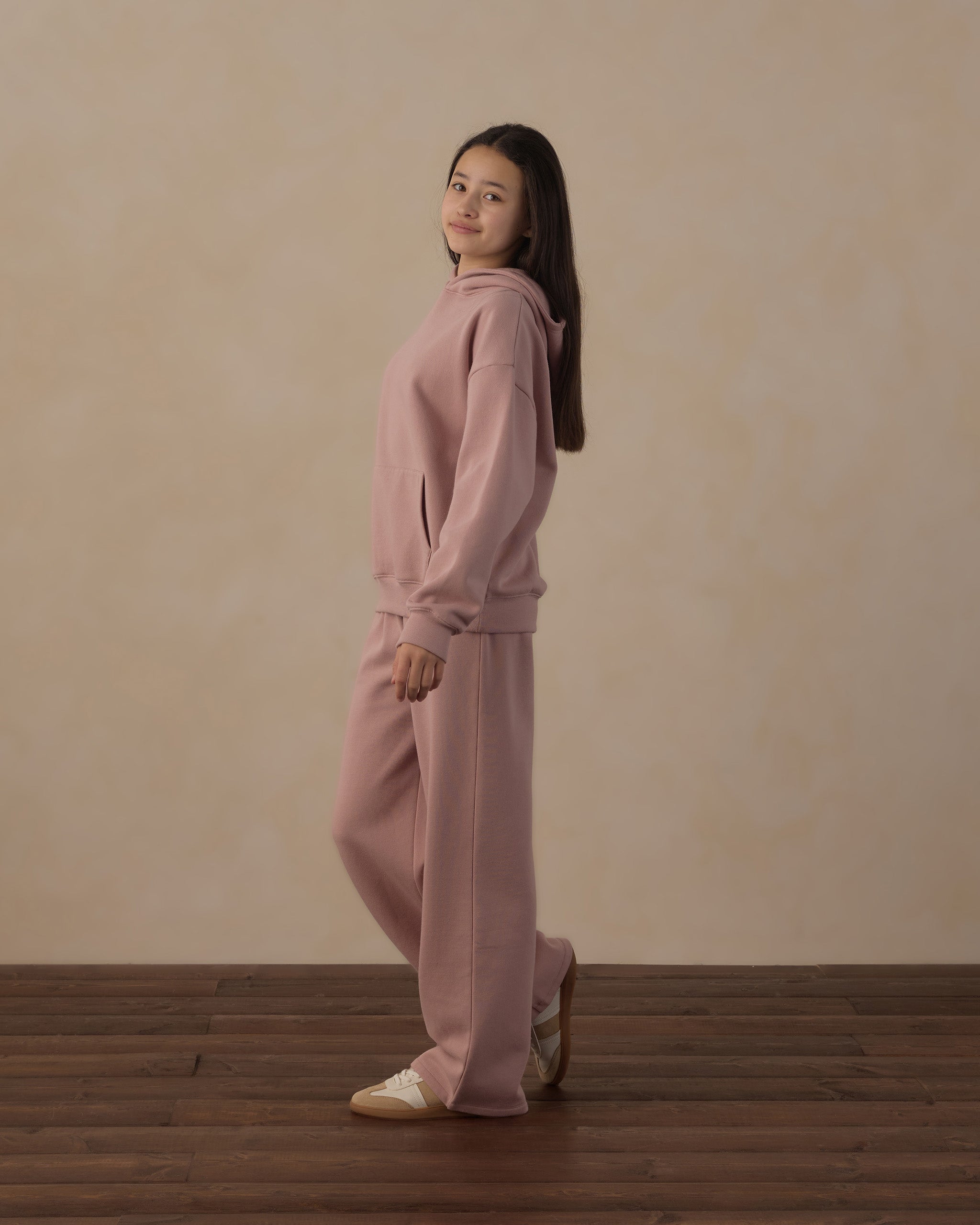Teen Relaxed Hoodie Rosewood - Rylee + Cru | Kids Clothes | Trendy Baby Clothes | Modern Infant Outfits |
