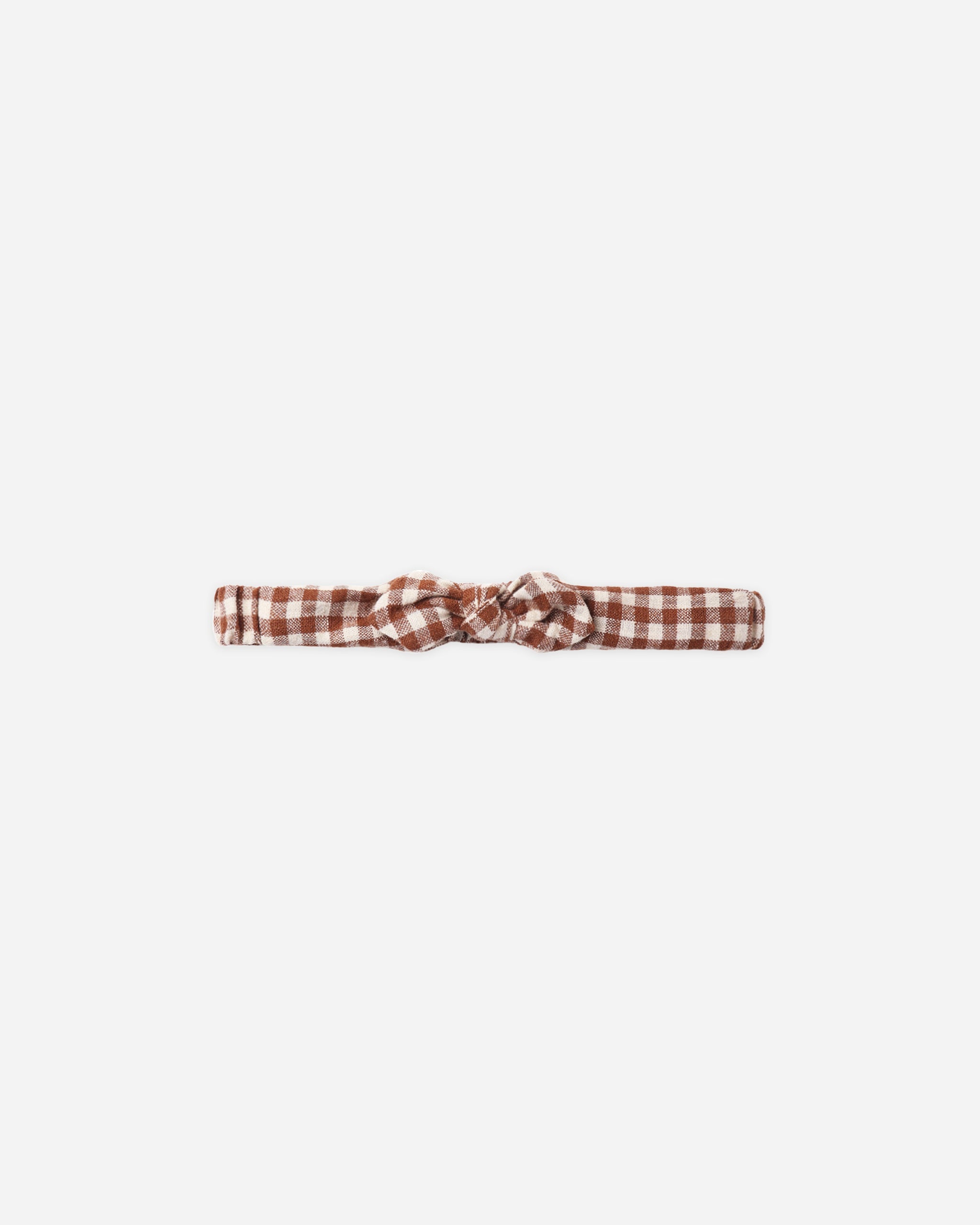 Baby Bow Headband Brick Check - Rylee + Cru | Kids Clothes | Trendy Baby Clothes | Modern Infant Outfits |