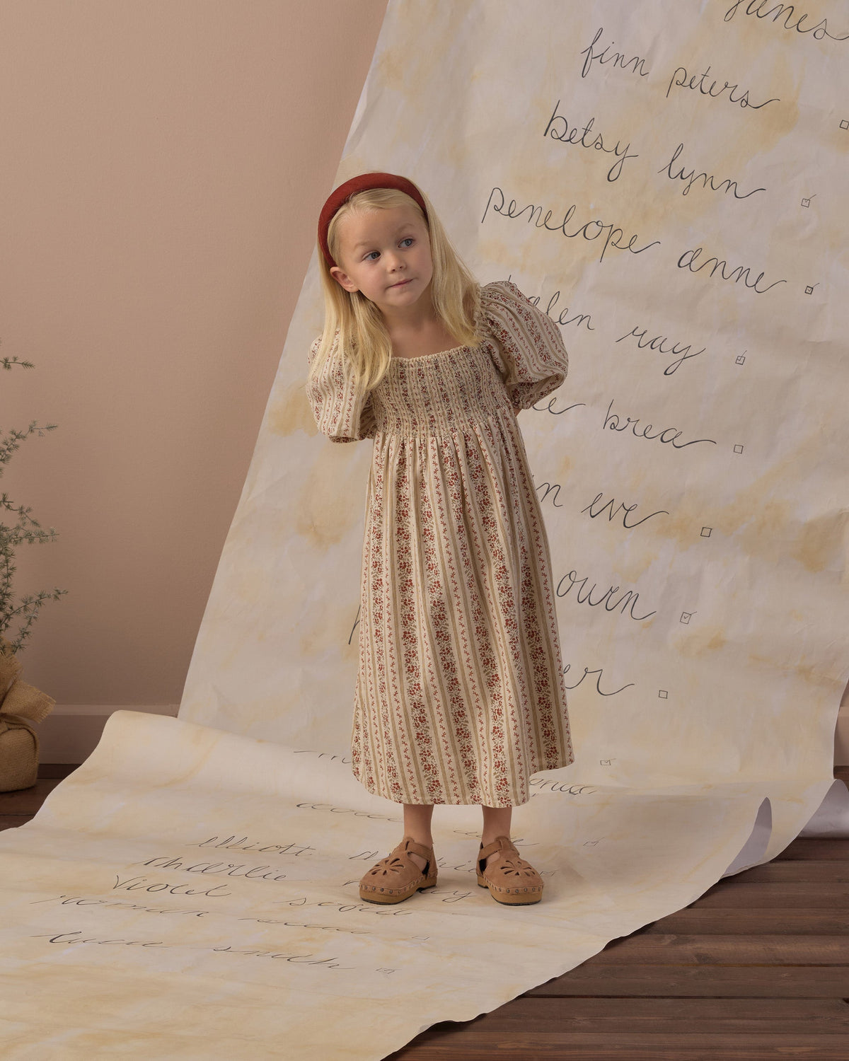 Della Dress Floral Stripe - Rylee + Cru | Kids Clothes | Trendy Baby Clothes | Modern Infant Outfits |