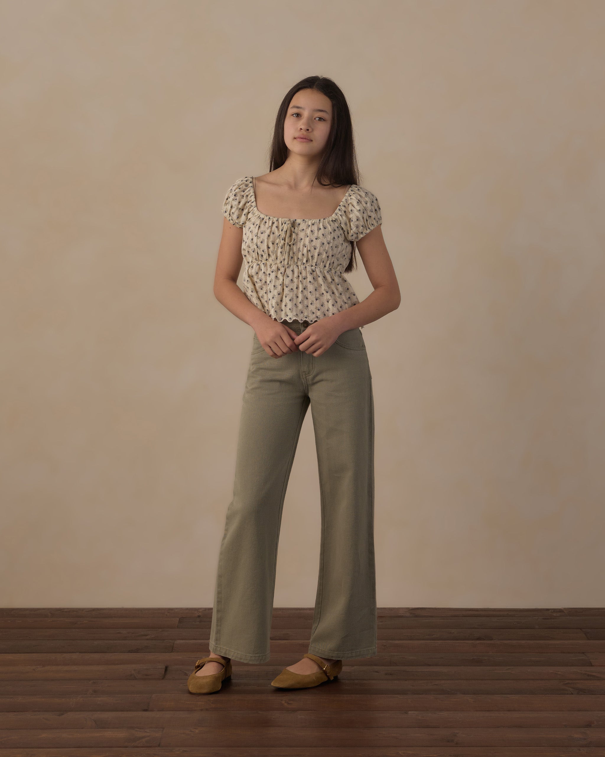 Teen Rylan Top Vintage Fleur - Rylee + Cru | Kids Clothes | Trendy Baby Clothes | Modern Infant Outfits |