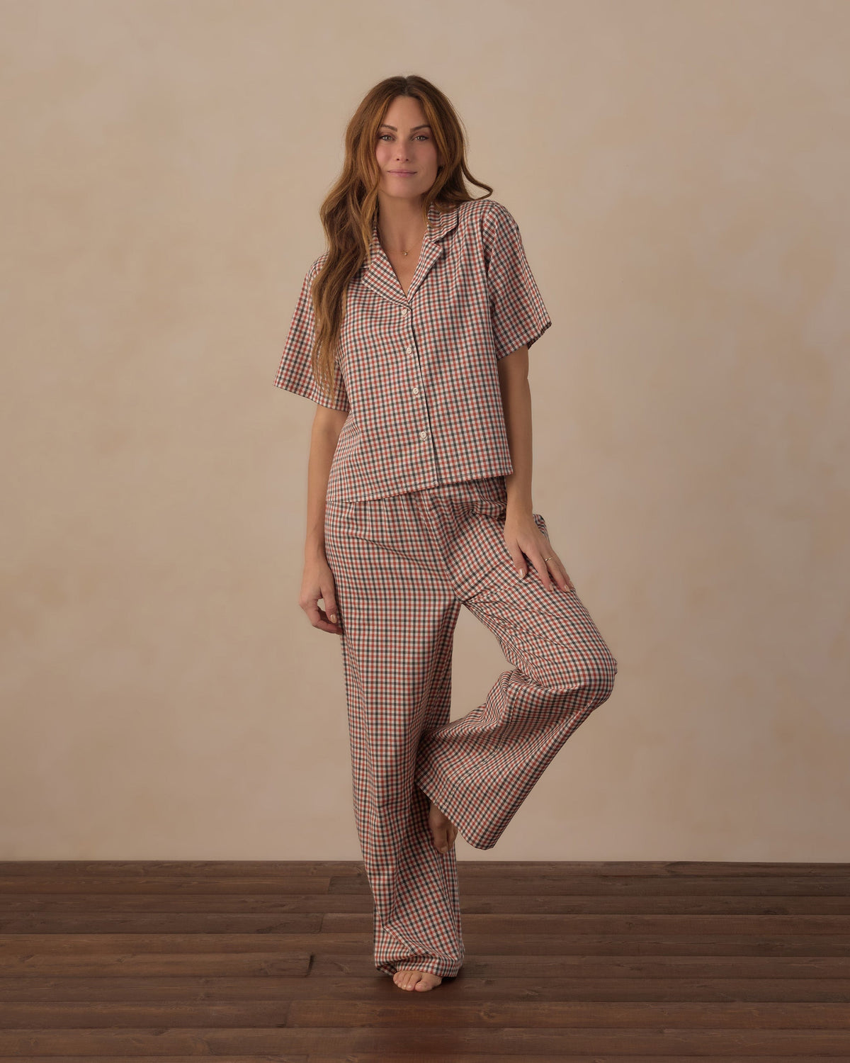 Women's Woven Pajama Set Holiday Gingham - Rylee + Cru | Kids Clothes | Trendy Baby Clothes | Modern Infant Outfits |