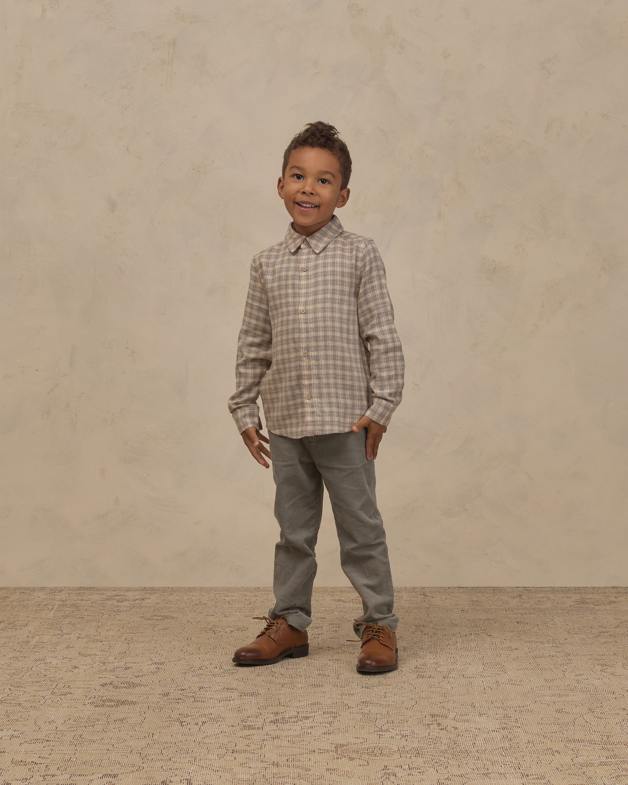 Harrison Button Down Fall Plaid - Rylee + Cru | Kids Clothes | Trendy Baby Clothes | Modern Infant Outfits |