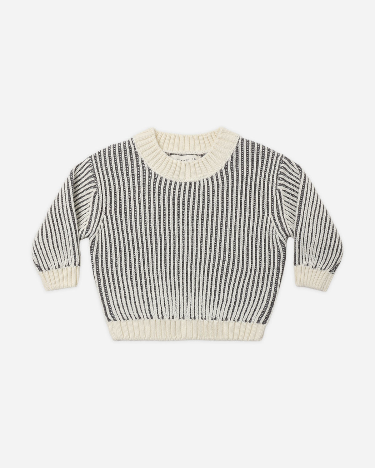 Relaxed Knit Sweater Midnight Stripe - Rylee + Cru | Kids Clothes | Trendy Baby Clothes | Modern Infant Outfits |