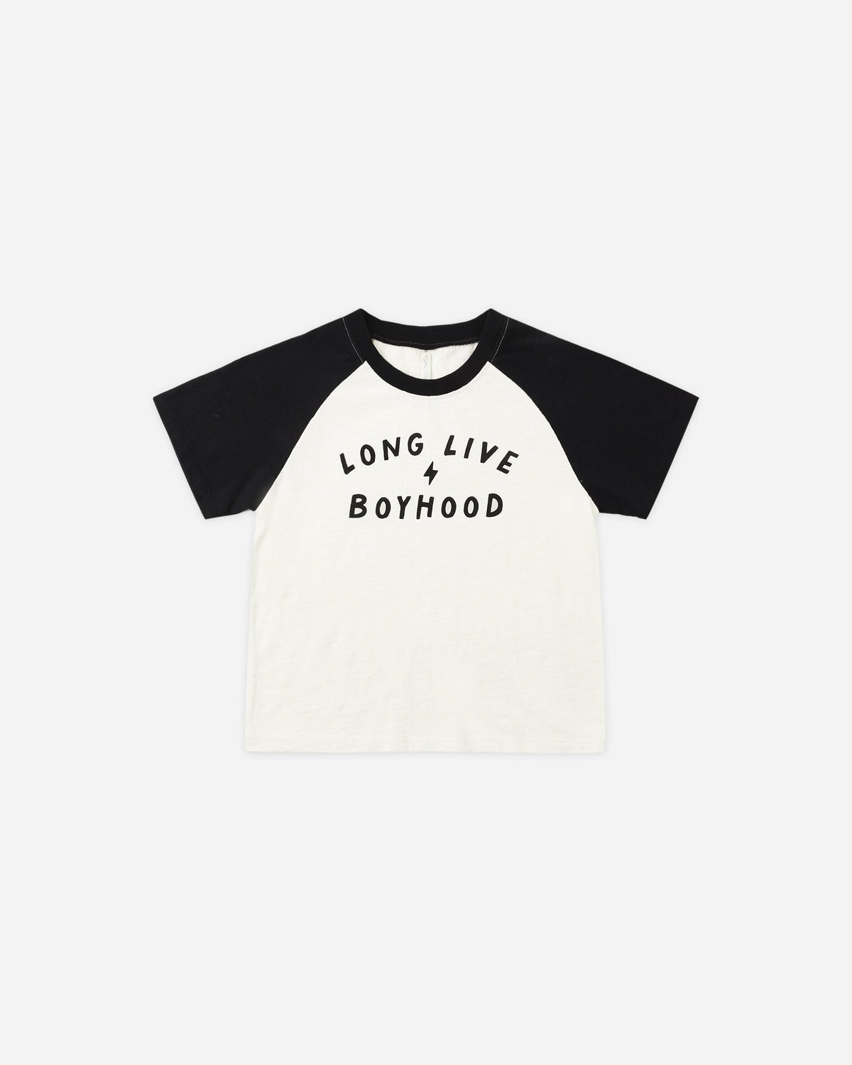 Raglan Short Sleeve Tee Long Live Boyhood - Rylee + Cru | Kids Clothes | Trendy Baby Clothes | Modern Infant Outfits |